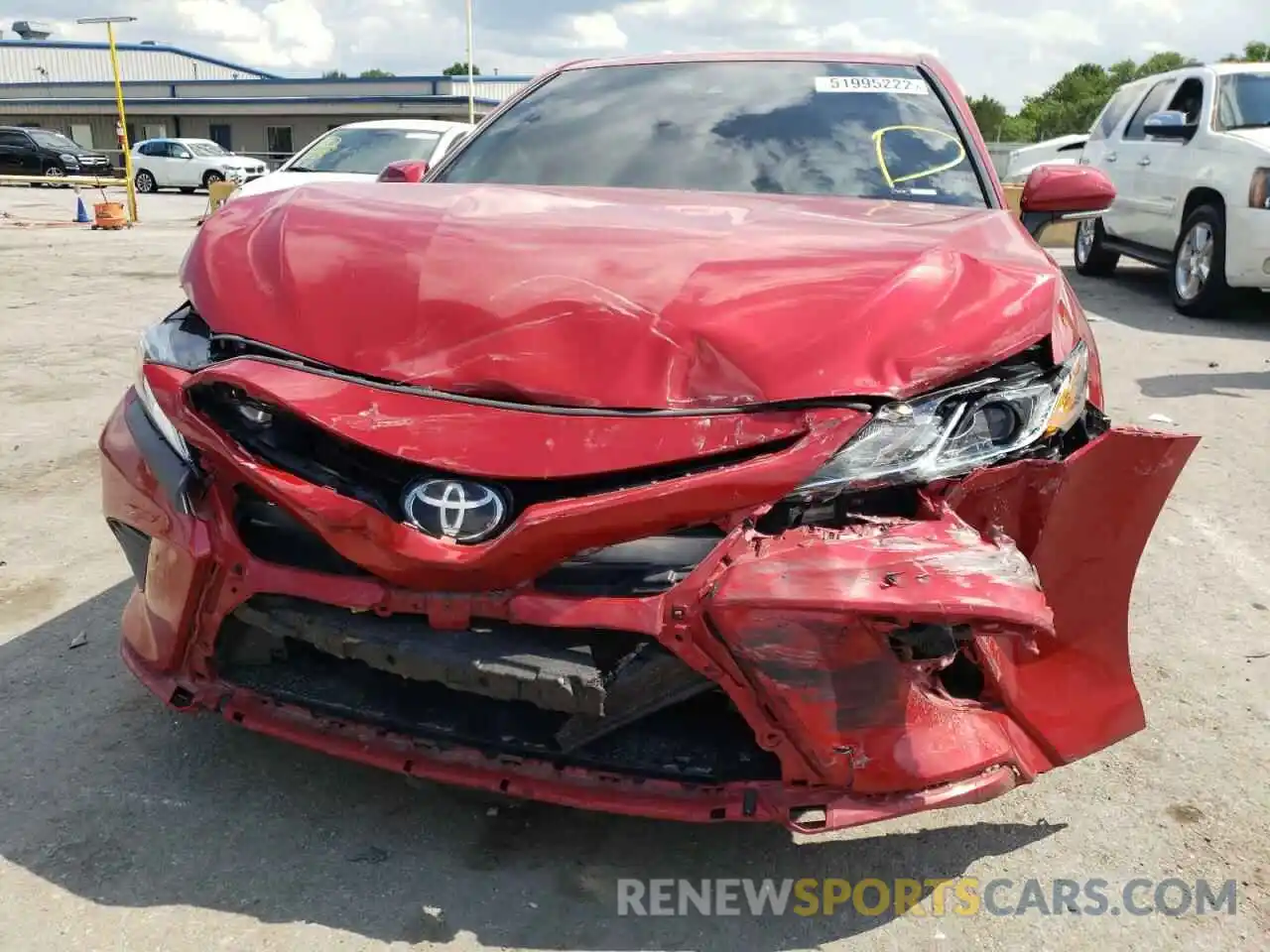 9 Photograph of a damaged car 4T1B11HK7KU172809 TOYOTA CAMRY 2019