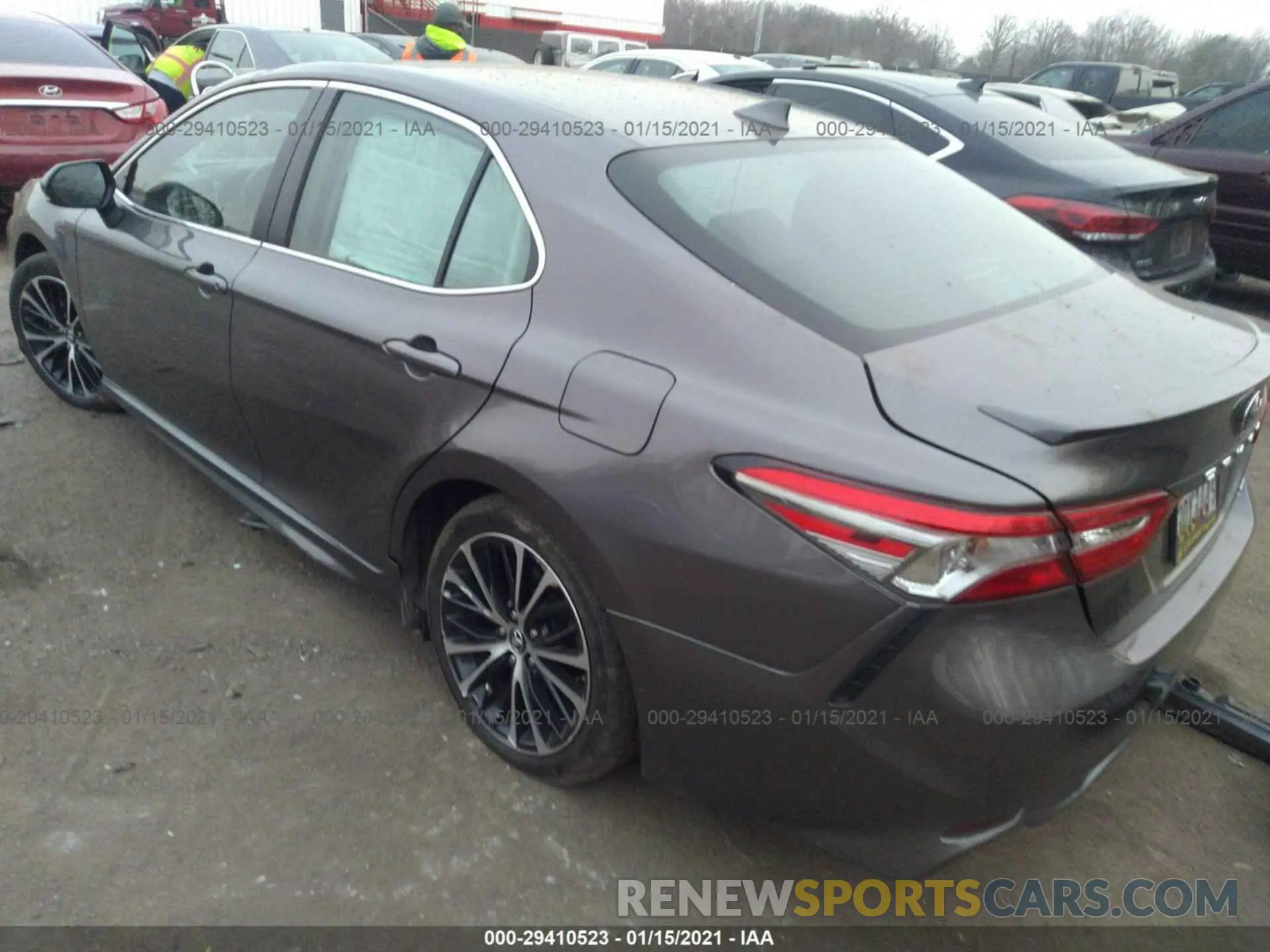 3 Photograph of a damaged car 4T1B11HK7KU174429 TOYOTA CAMRY 2019
