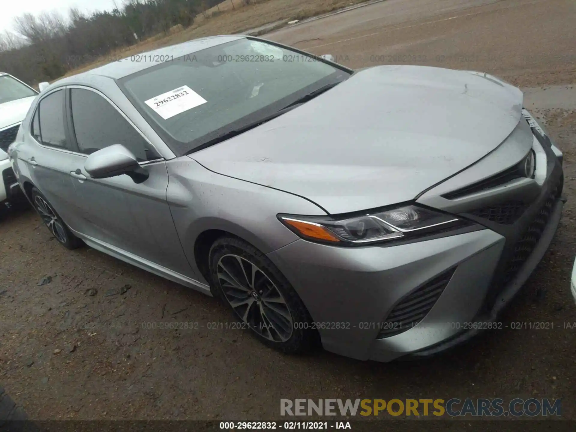 1 Photograph of a damaged car 4T1B11HK7KU177461 TOYOTA CAMRY 2019