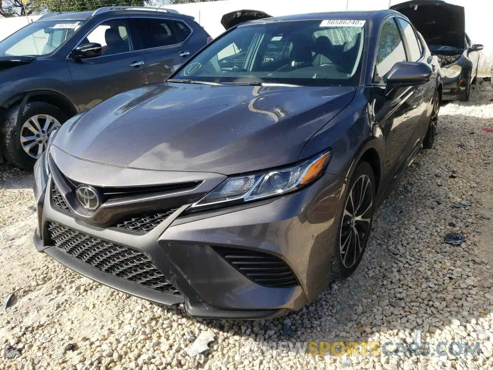 2 Photograph of a damaged car 4T1B11HK7KU180604 TOYOTA CAMRY 2019