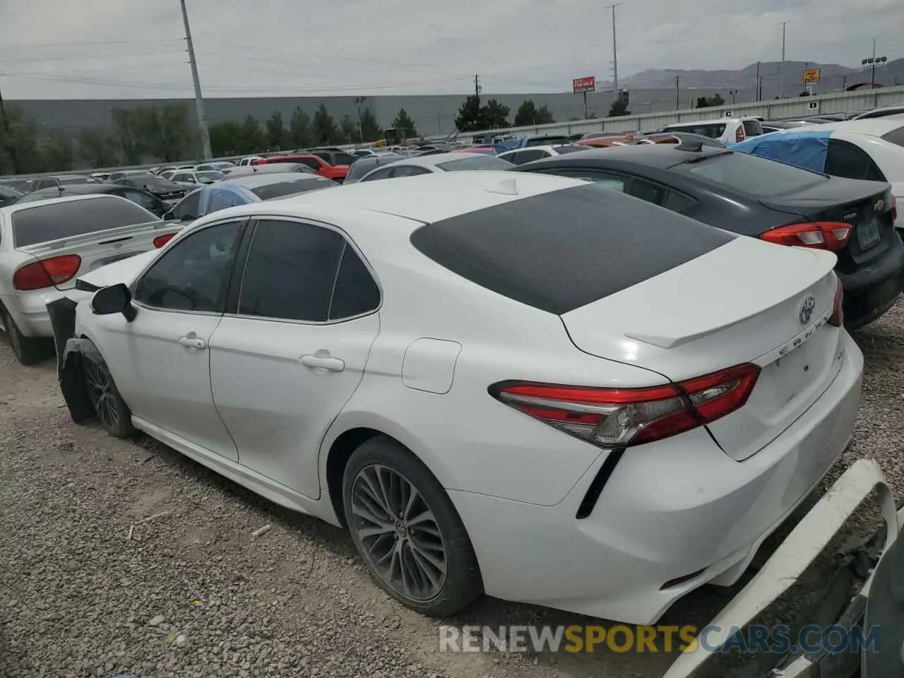 2 Photograph of a damaged car 4T1B11HK7KU183549 TOYOTA CAMRY 2019