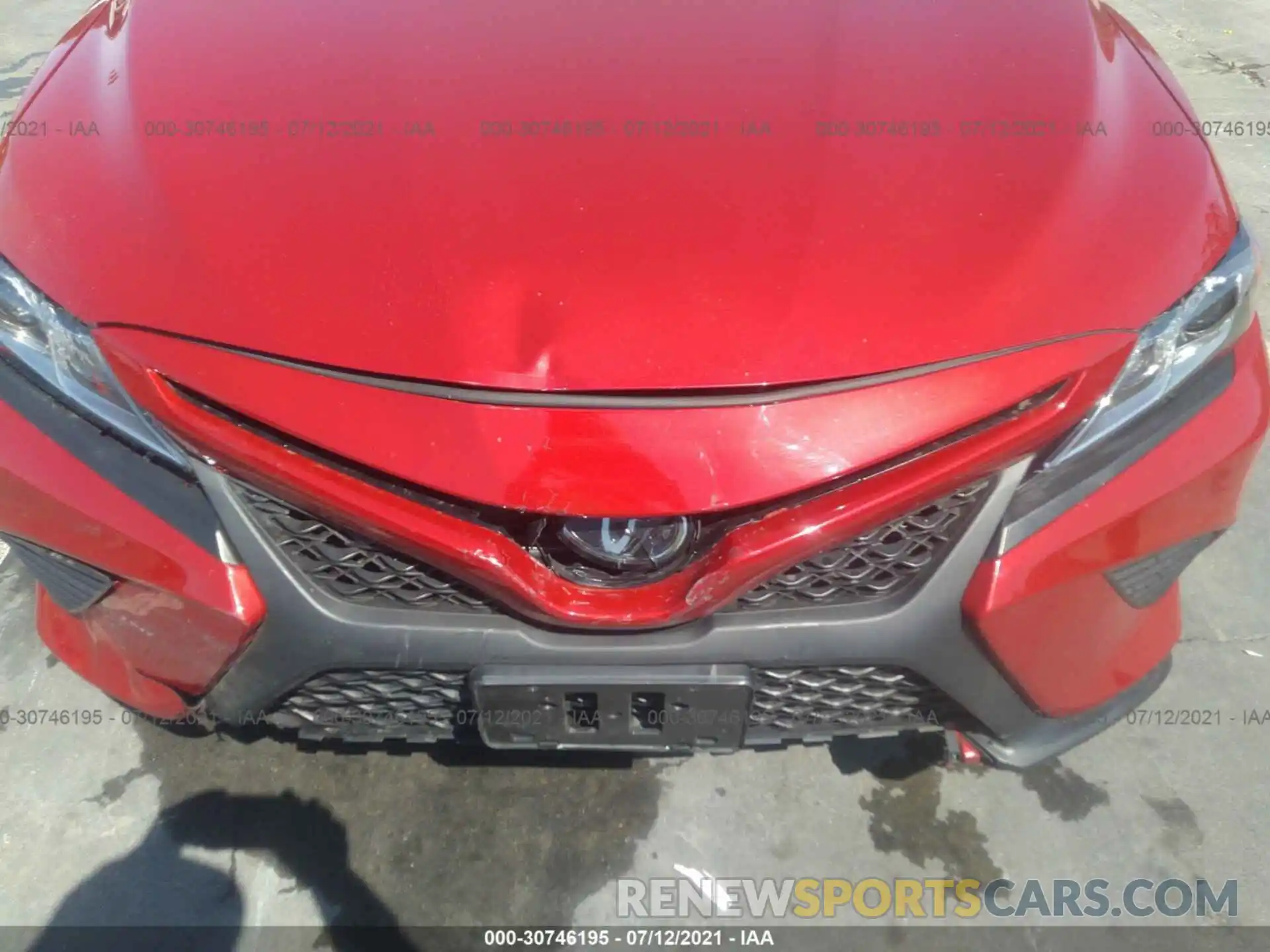 14 Photograph of a damaged car 4T1B11HK7KU183955 TOYOTA CAMRY 2019