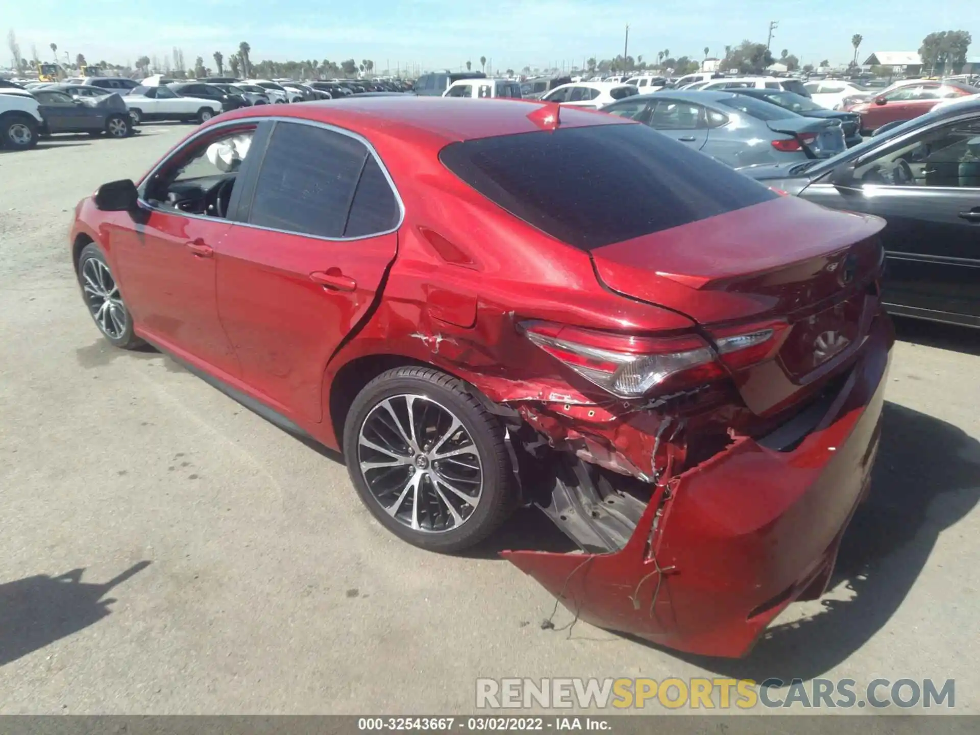 3 Photograph of a damaged car 4T1B11HK7KU185253 TOYOTA CAMRY 2019