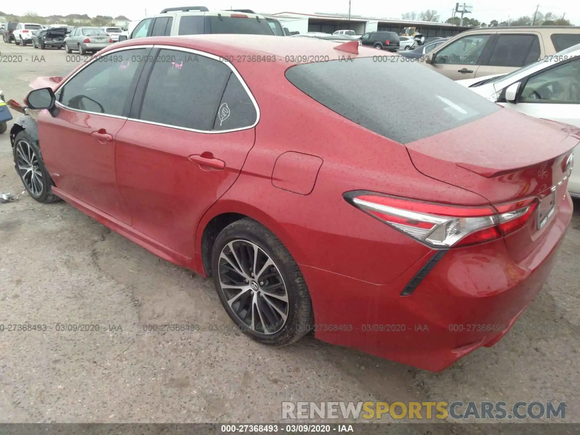 3 Photograph of a damaged car 4T1B11HK7KU186550 TOYOTA CAMRY 2019