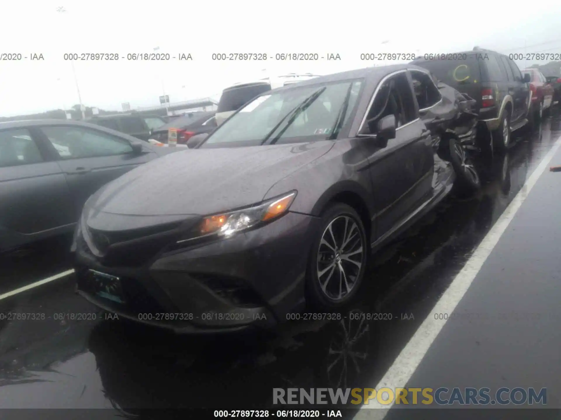 2 Photograph of a damaged car 4T1B11HK7KU187889 TOYOTA CAMRY 2019