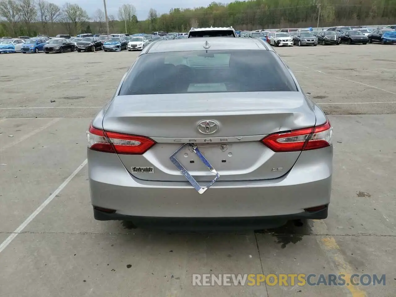 6 Photograph of a damaged car 4T1B11HK7KU191859 TOYOTA CAMRY 2019
