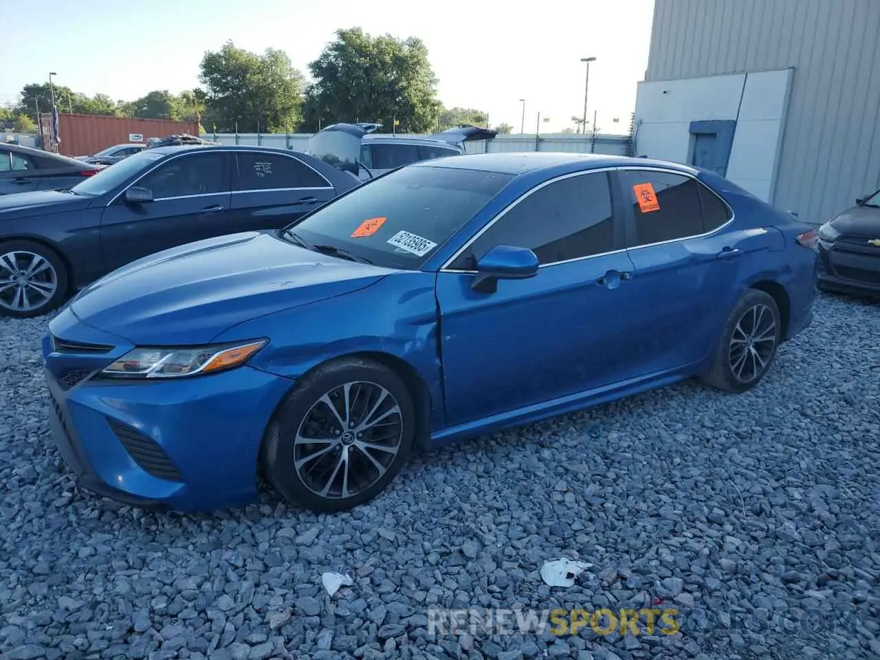 1 Photograph of a damaged car 4T1B11HK7KU195183 TOYOTA CAMRY 2019