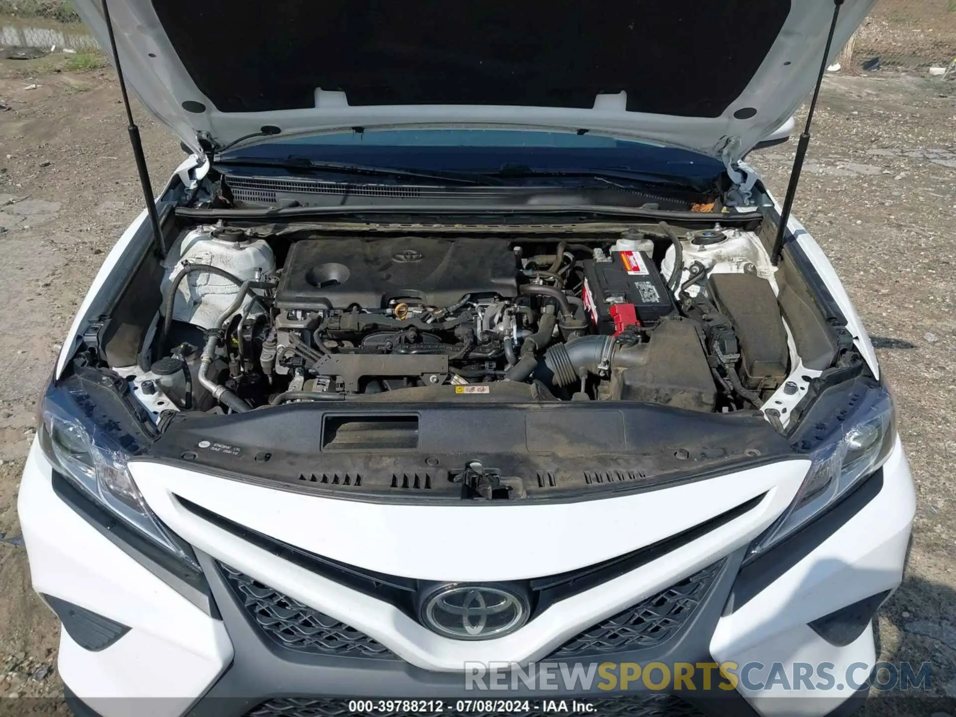 10 Photograph of a damaged car 4T1B11HK7KU195278 TOYOTA CAMRY 2019