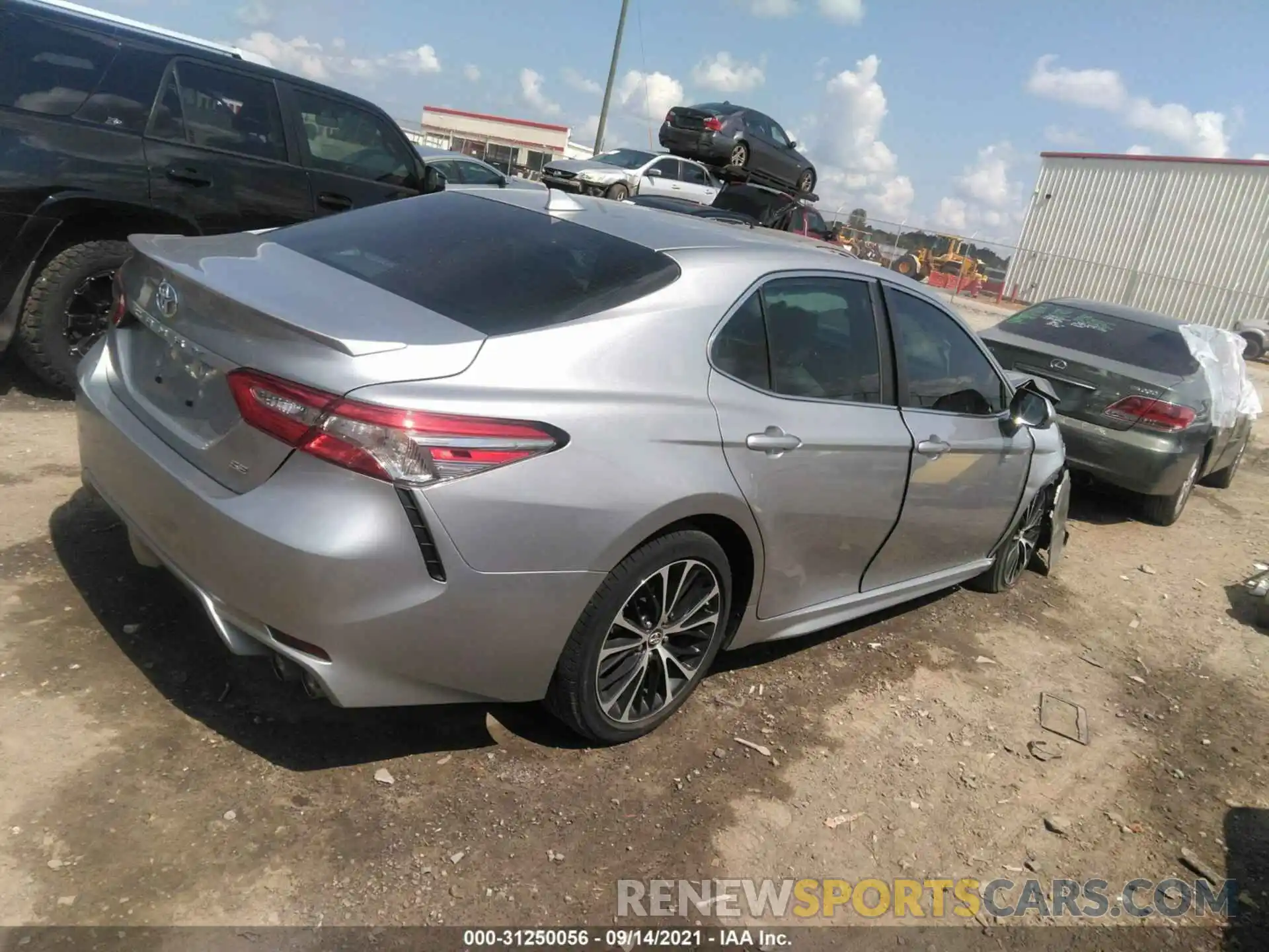 4 Photograph of a damaged car 4T1B11HK7KU195992 TOYOTA CAMRY 2019