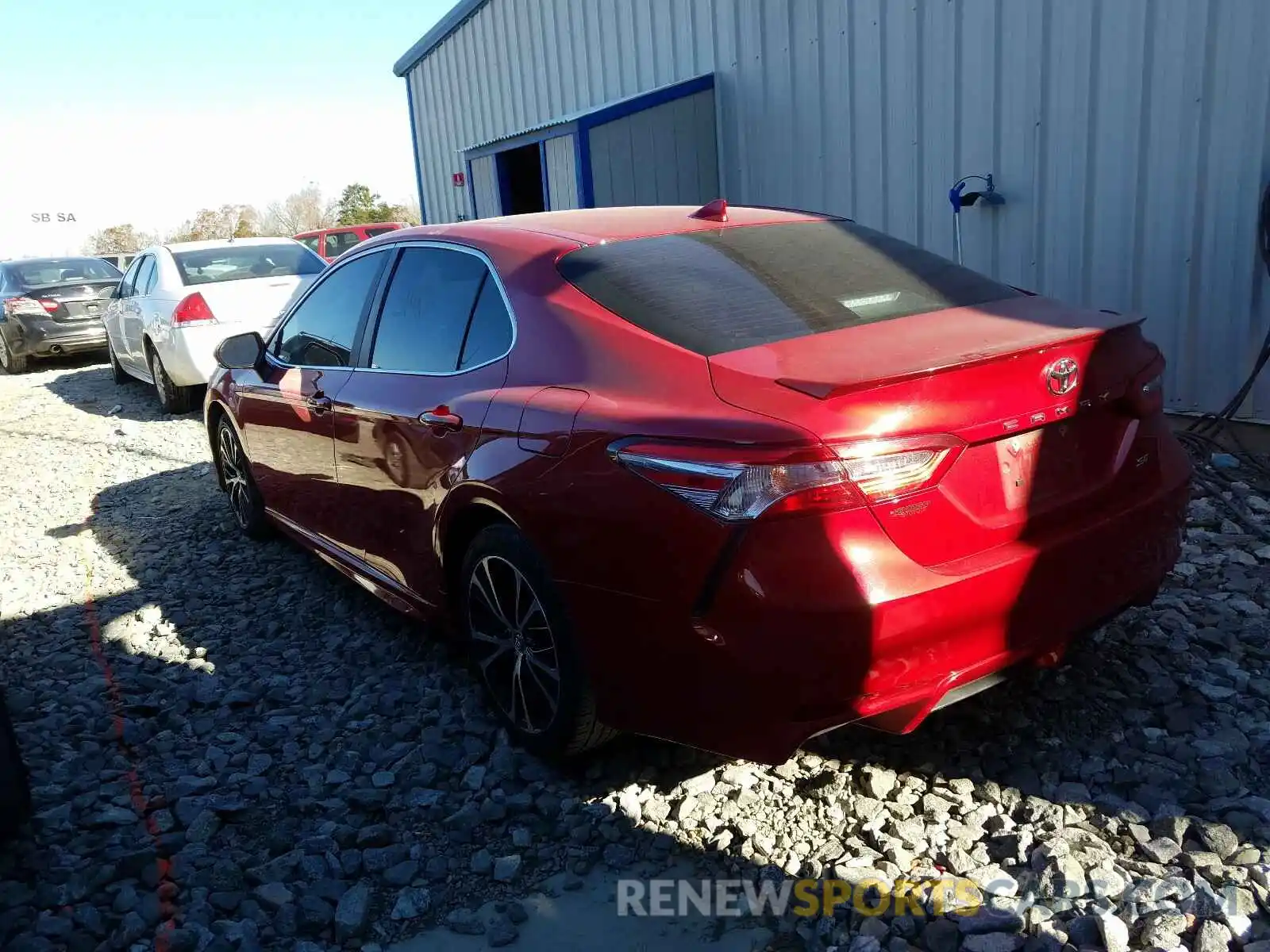 3 Photograph of a damaged car 4T1B11HK7KU197385 TOYOTA CAMRY 2019