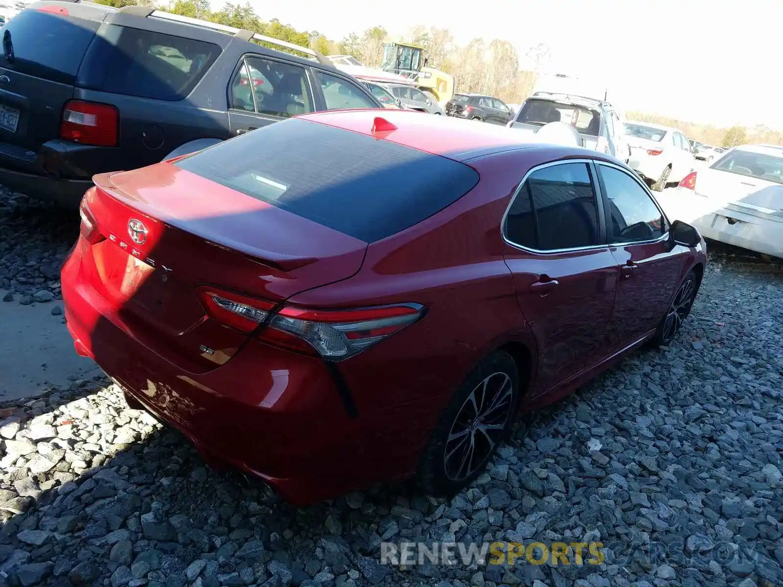 4 Photograph of a damaged car 4T1B11HK7KU197385 TOYOTA CAMRY 2019