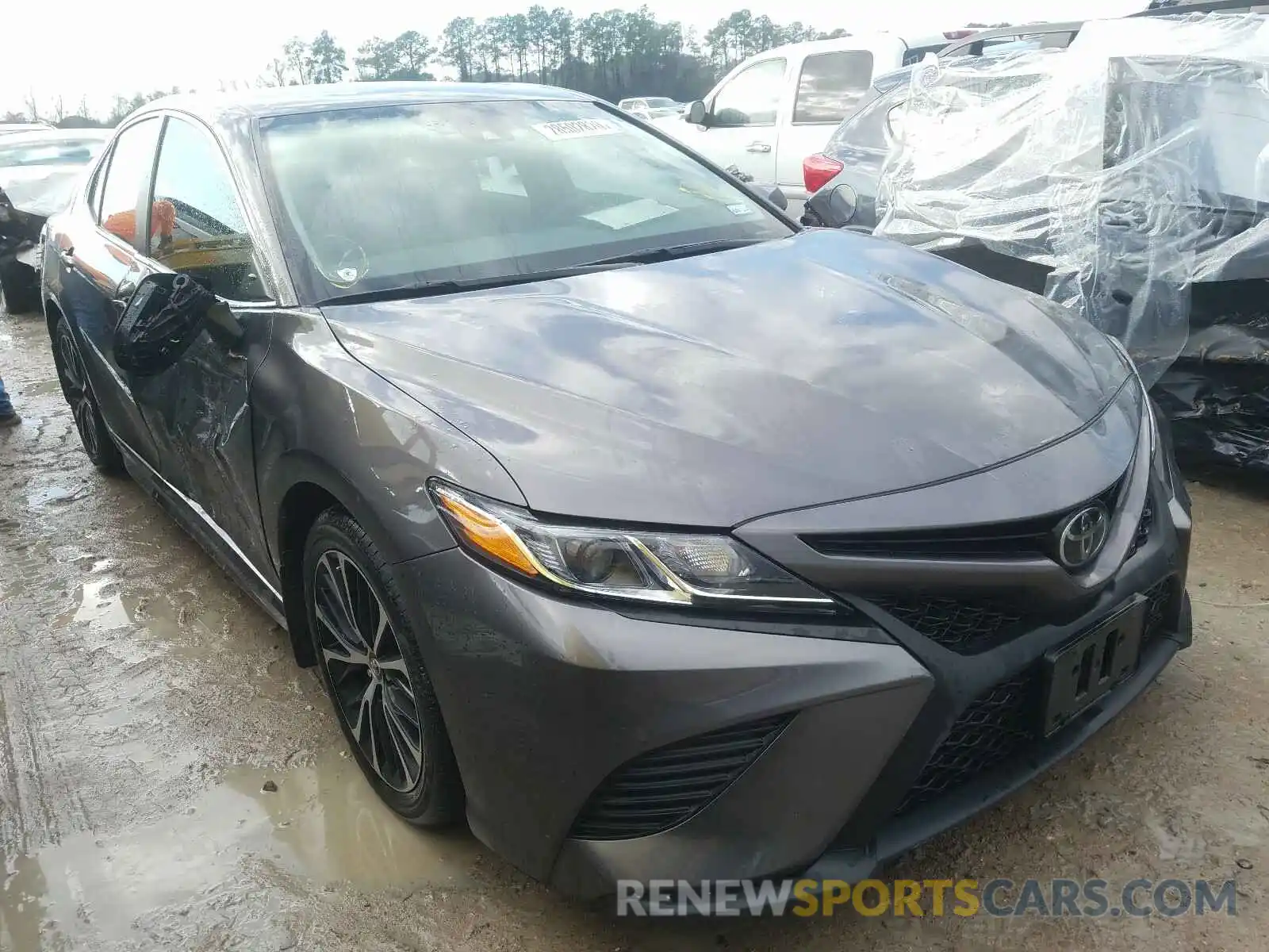 1 Photograph of a damaged car 4T1B11HK7KU197547 TOYOTA CAMRY 2019