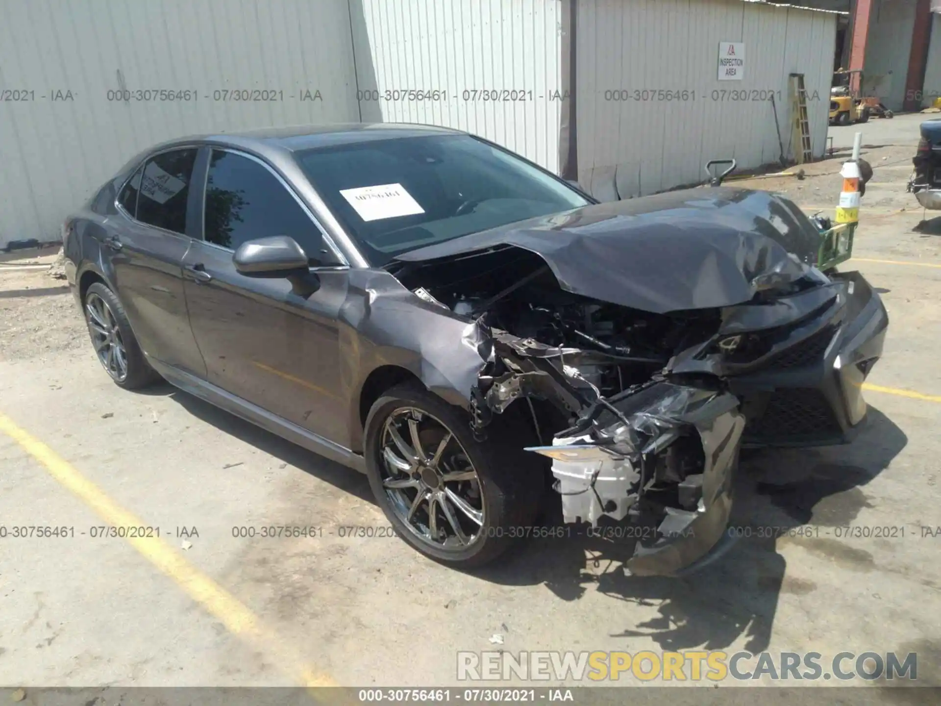 1 Photograph of a damaged car 4T1B11HK7KU198116 TOYOTA CAMRY 2019