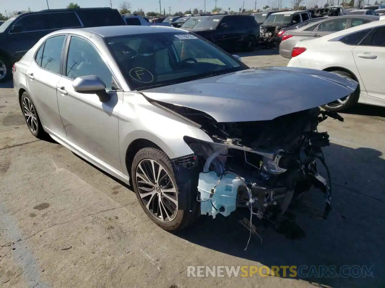 1 Photograph of a damaged car 4T1B11HK7KU198682 TOYOTA CAMRY 2019