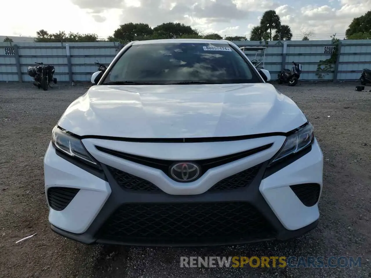 5 Photograph of a damaged car 4T1B11HK7KU199217 TOYOTA CAMRY 2019