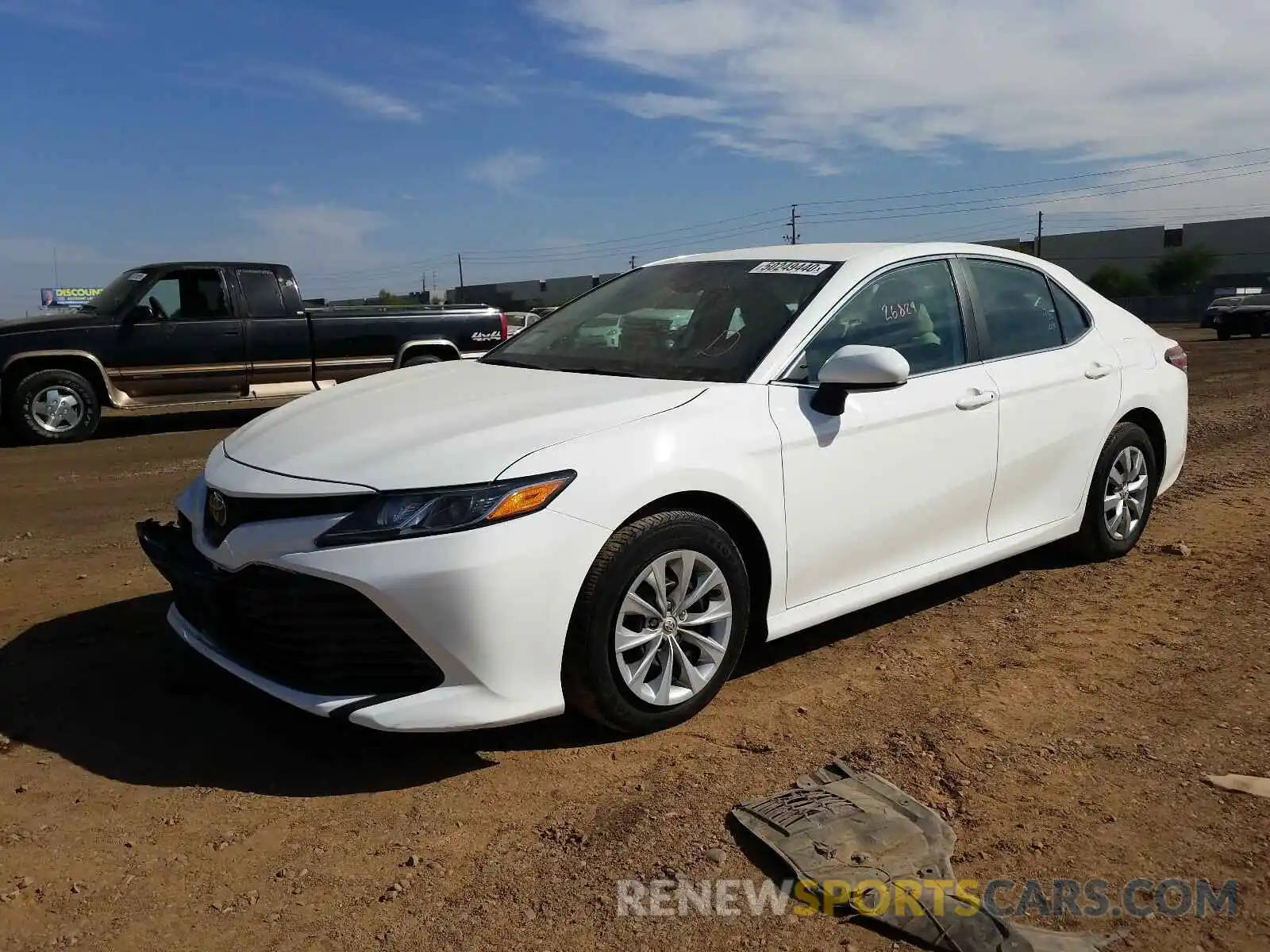 2 Photograph of a damaged car 4T1B11HK7KU204805 TOYOTA CAMRY 2019