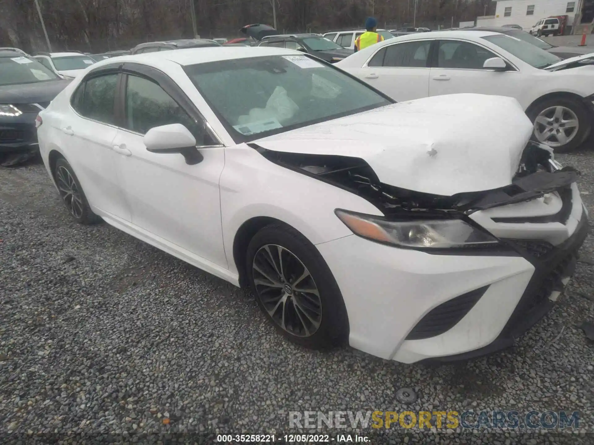 1 Photograph of a damaged car 4T1B11HK7KU205503 TOYOTA CAMRY 2019