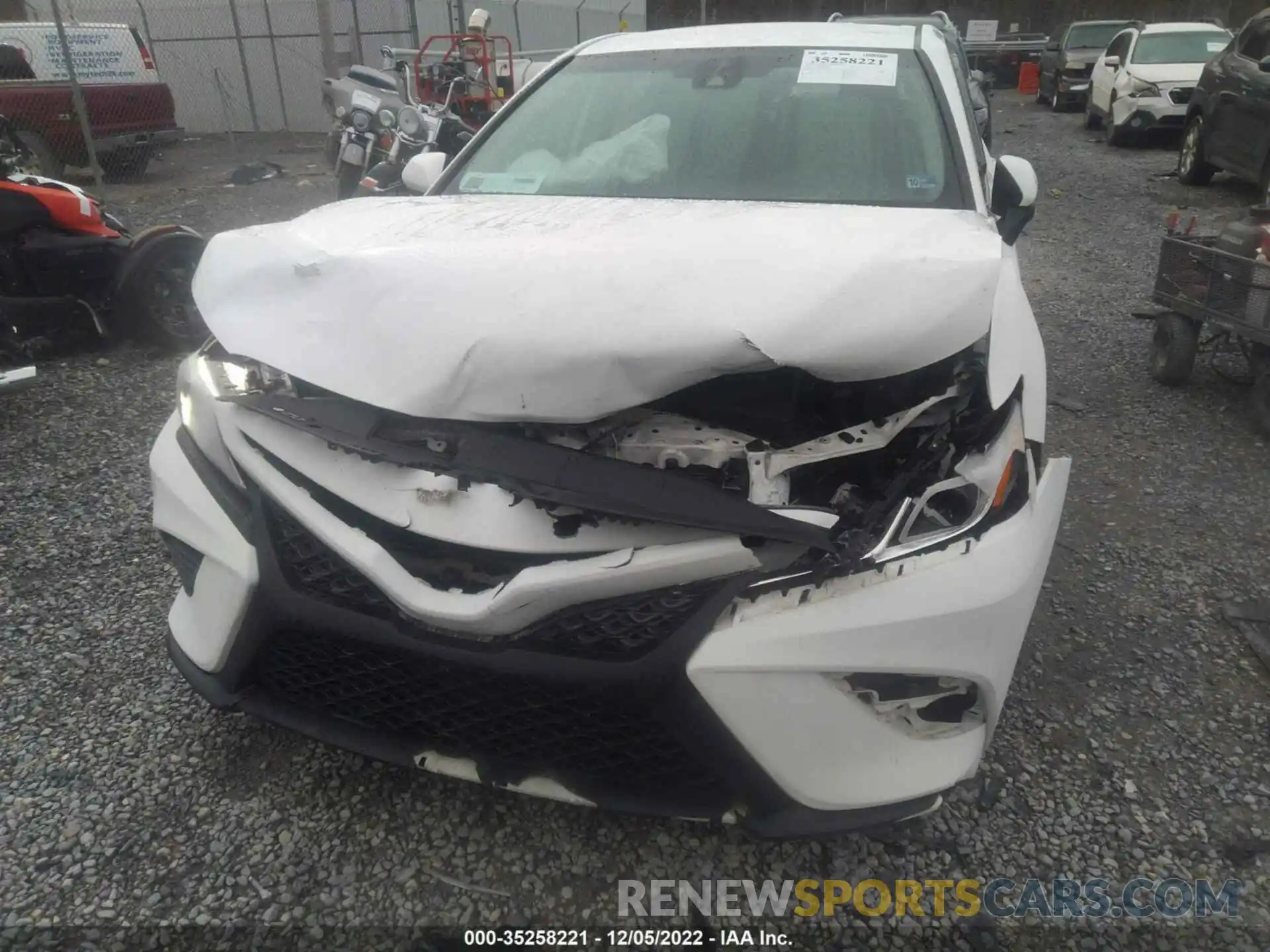 6 Photograph of a damaged car 4T1B11HK7KU205503 TOYOTA CAMRY 2019