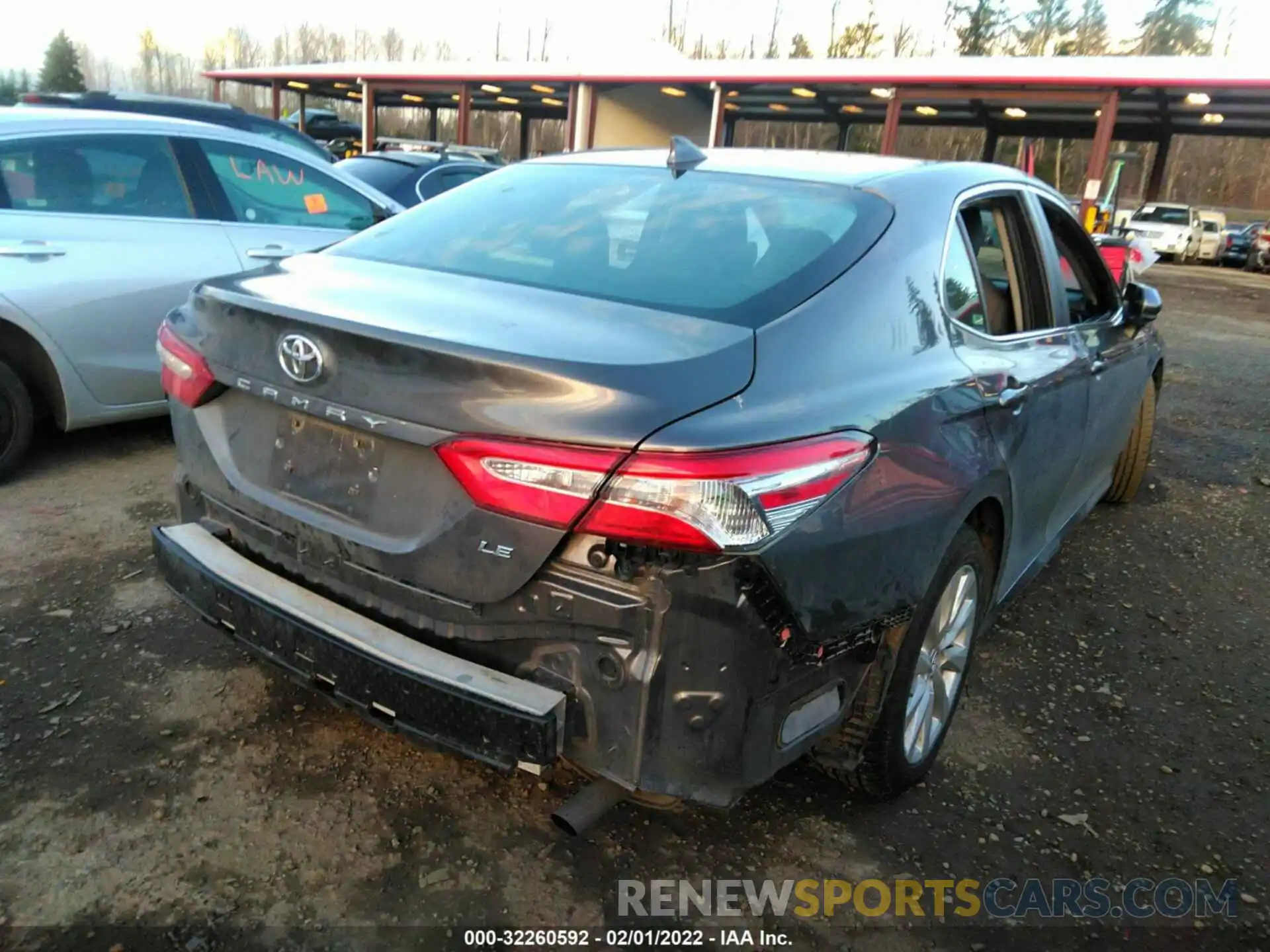 4 Photograph of a damaged car 4T1B11HK7KU205713 TOYOTA CAMRY 2019