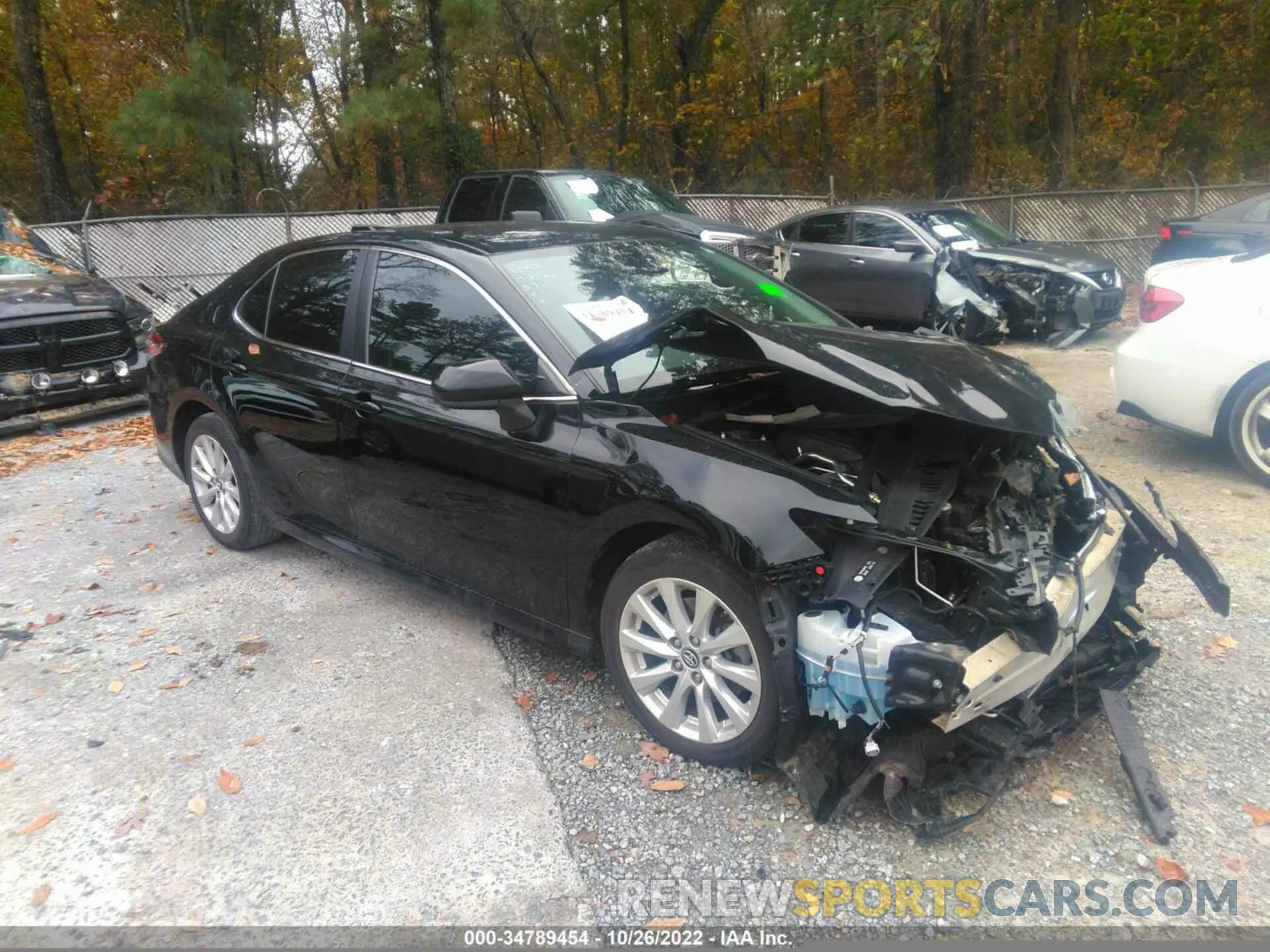 1 Photograph of a damaged car 4T1B11HK7KU205744 TOYOTA CAMRY 2019