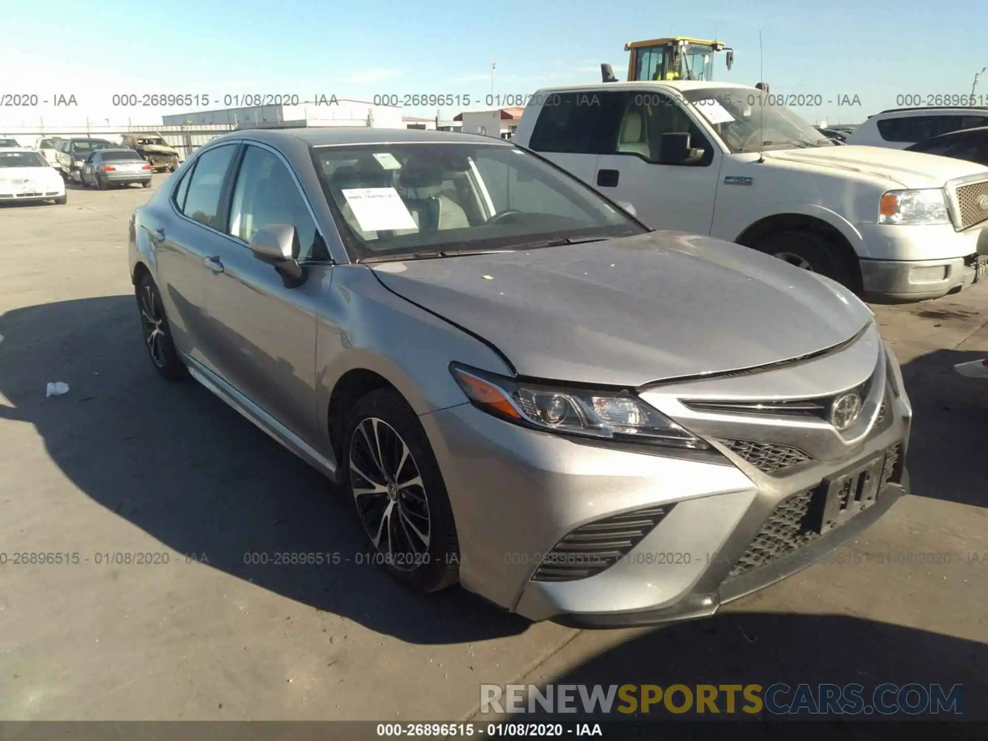 1 Photograph of a damaged car 4T1B11HK7KU206103 TOYOTA CAMRY 2019