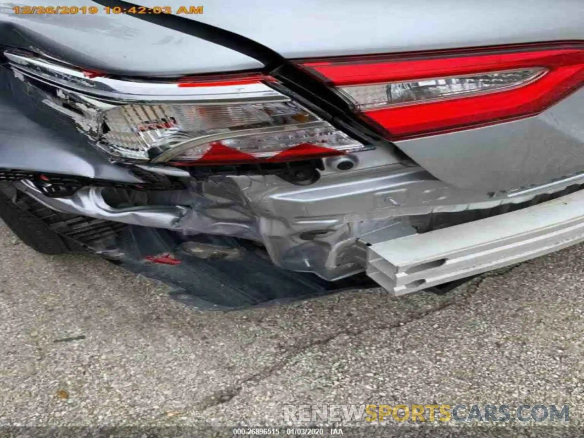 13 Photograph of a damaged car 4T1B11HK7KU206103 TOYOTA CAMRY 2019