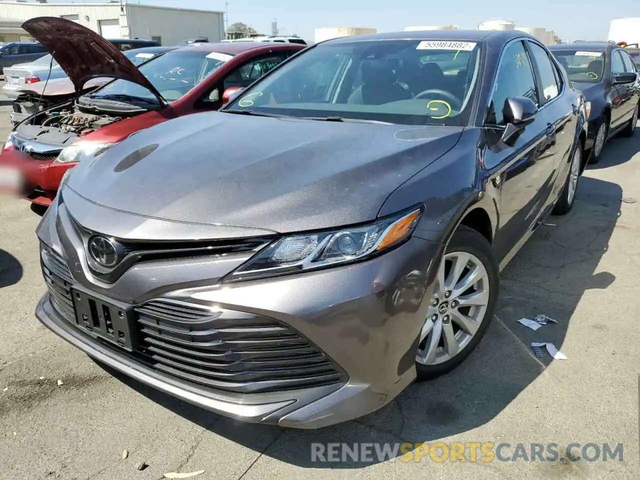 2 Photograph of a damaged car 4T1B11HK7KU206408 TOYOTA CAMRY 2019