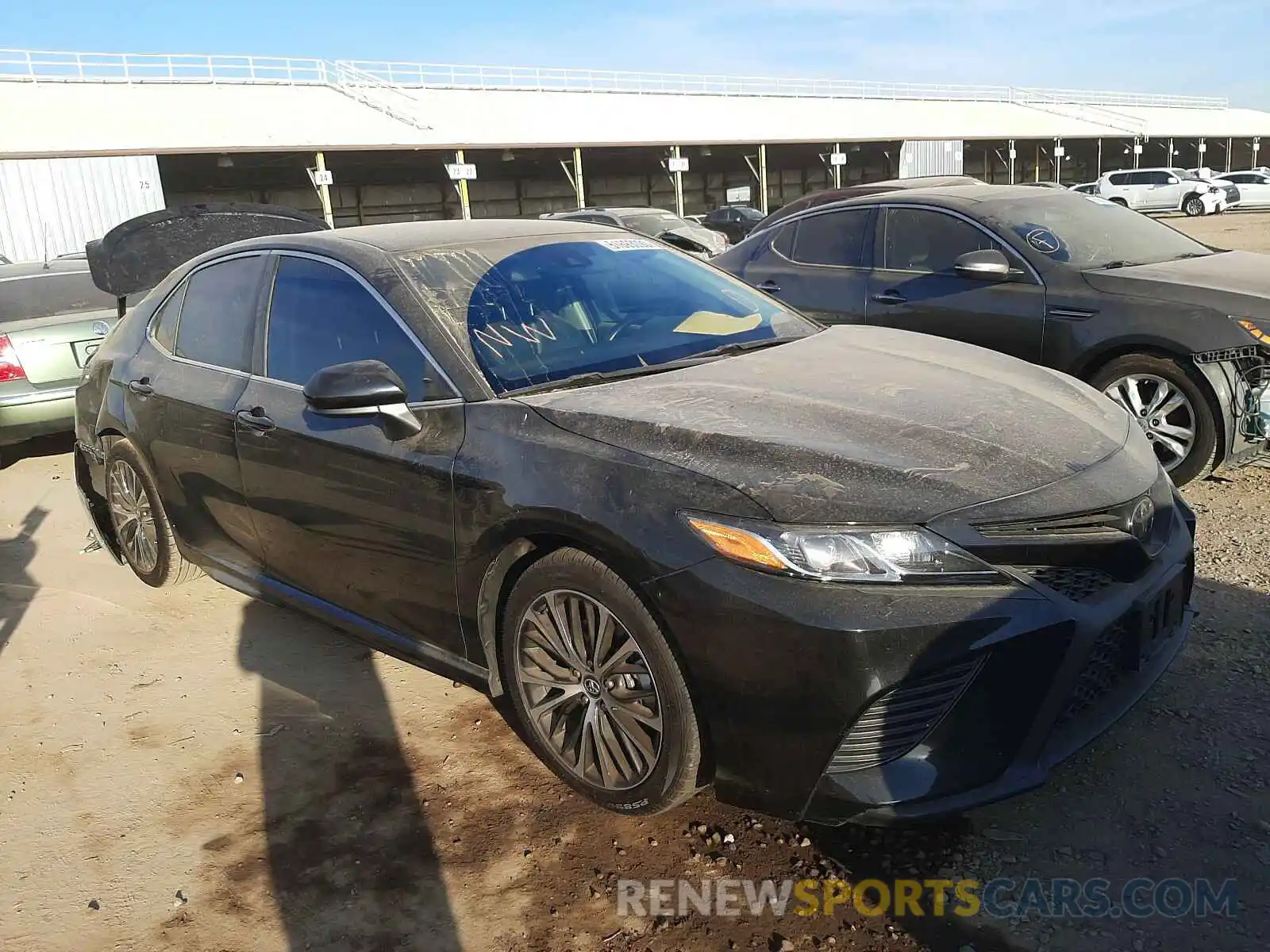 1 Photograph of a damaged car 4T1B11HK7KU206862 TOYOTA CAMRY 2019