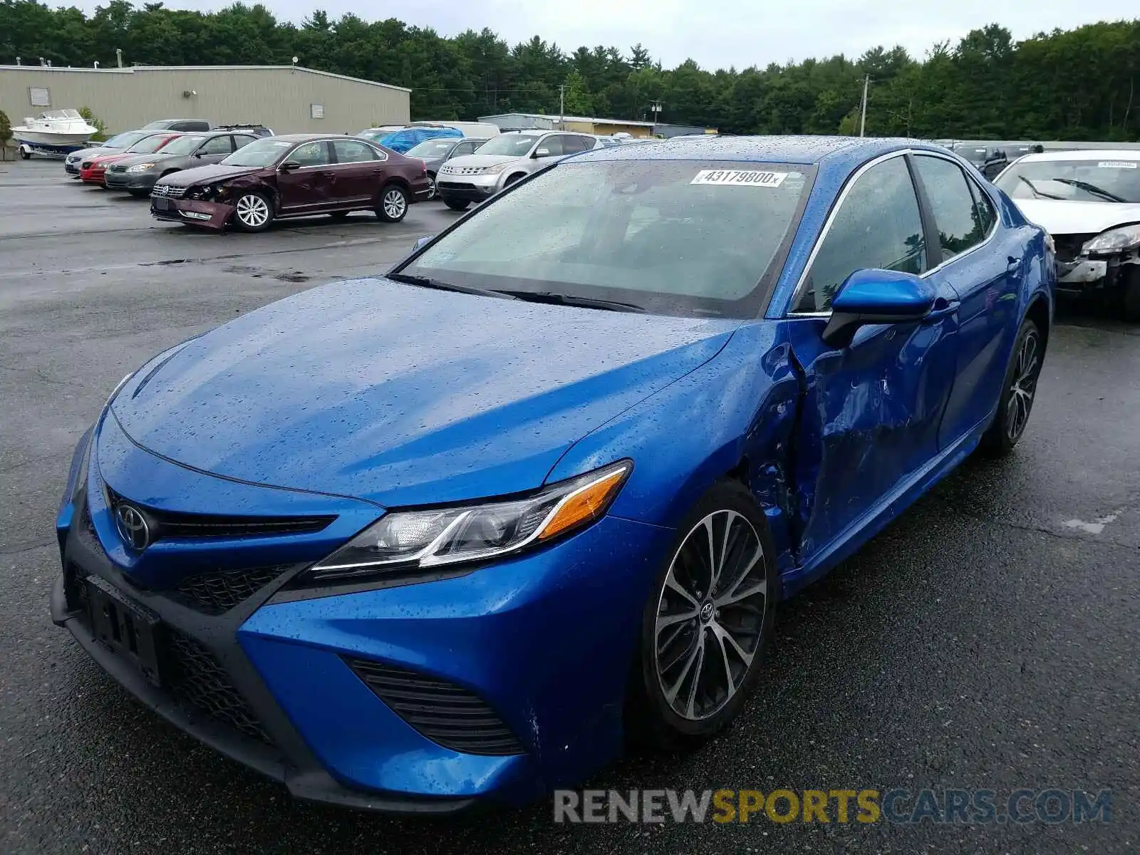 2 Photograph of a damaged car 4T1B11HK7KU208756 TOYOTA CAMRY 2019