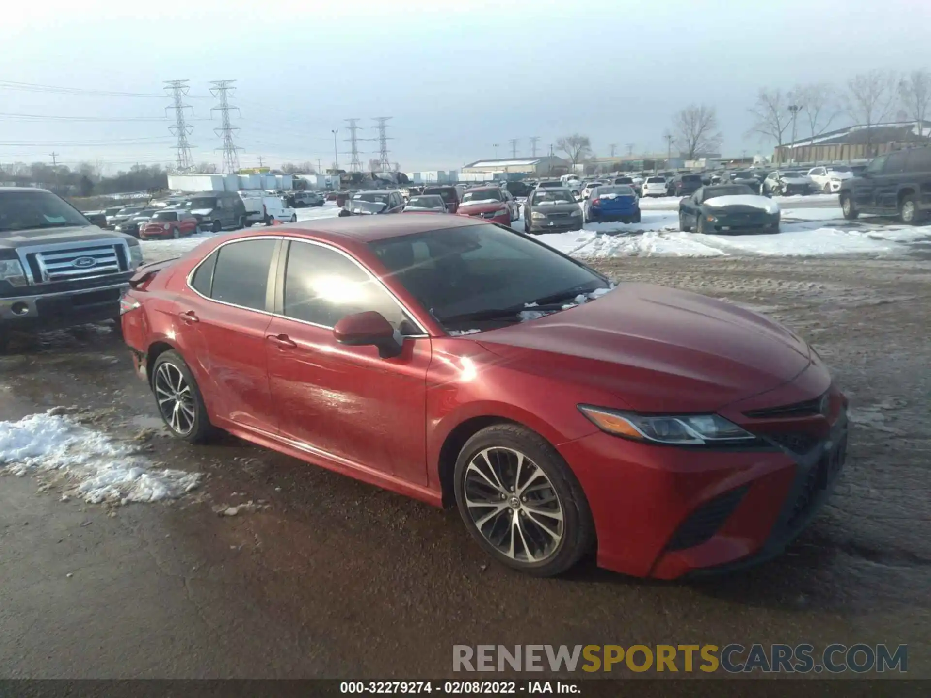 1 Photograph of a damaged car 4T1B11HK7KU210166 TOYOTA CAMRY 2019