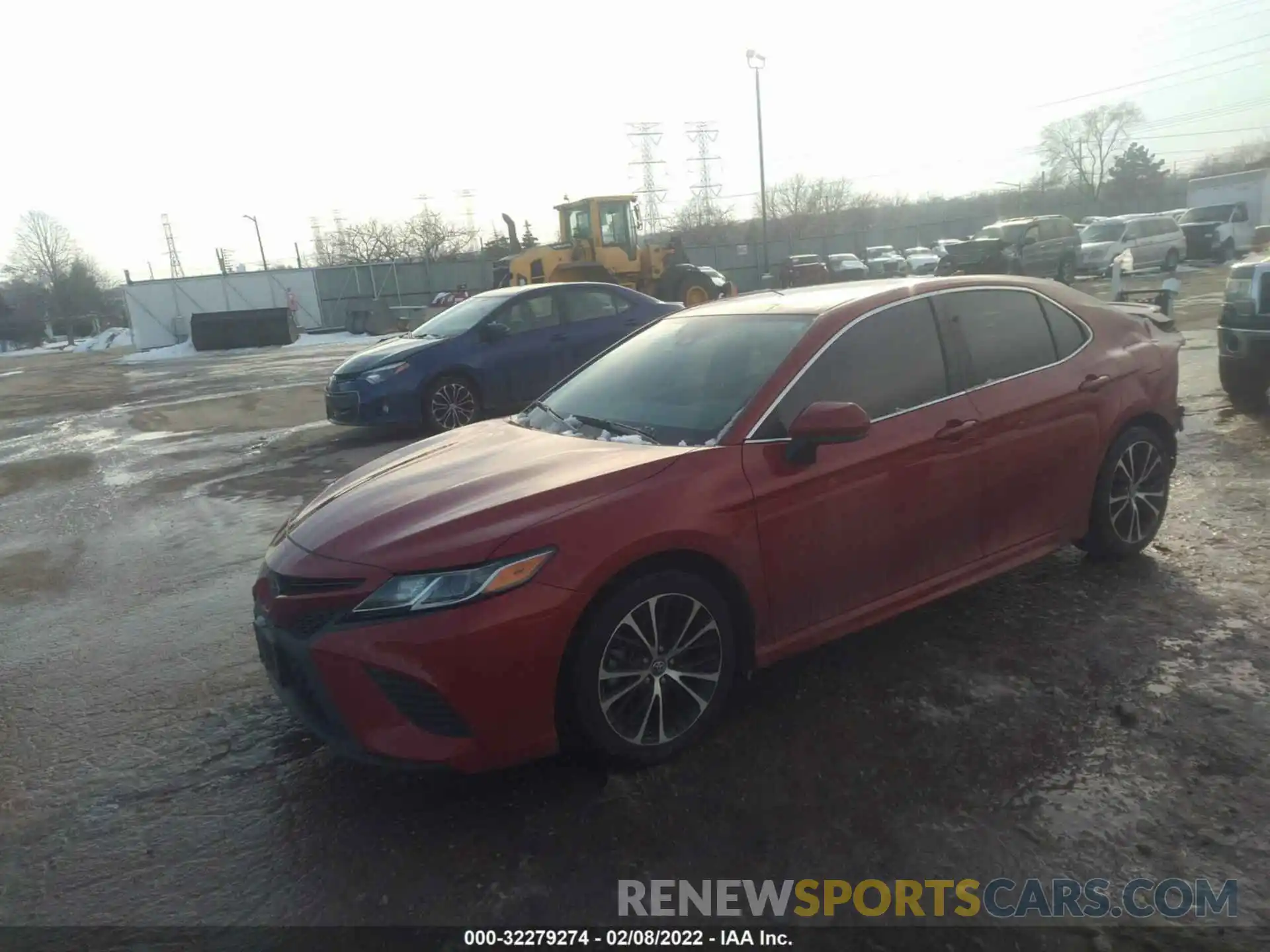 2 Photograph of a damaged car 4T1B11HK7KU210166 TOYOTA CAMRY 2019