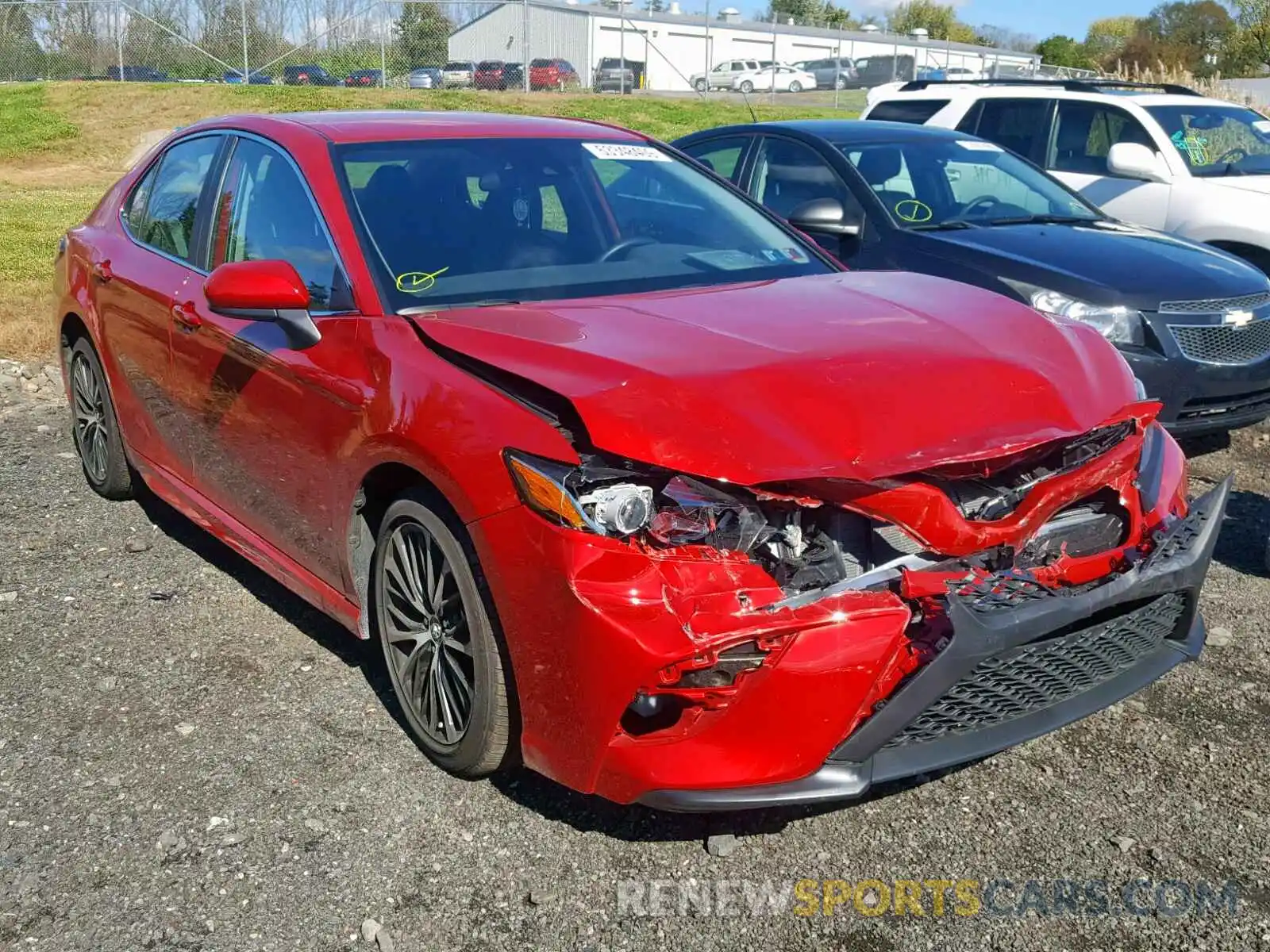 1 Photograph of a damaged car 4T1B11HK7KU213505 TOYOTA CAMRY 2019