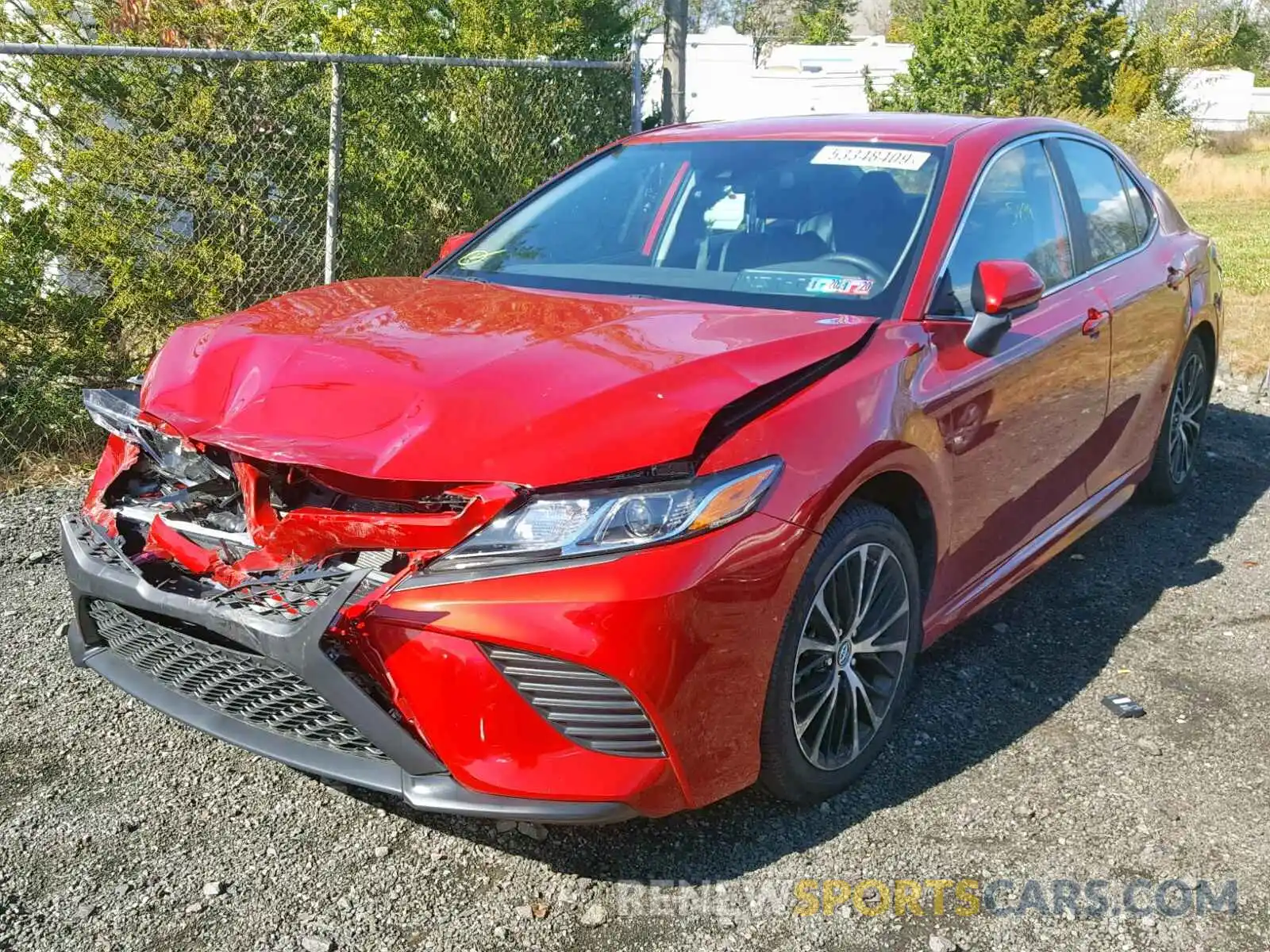 2 Photograph of a damaged car 4T1B11HK7KU213505 TOYOTA CAMRY 2019