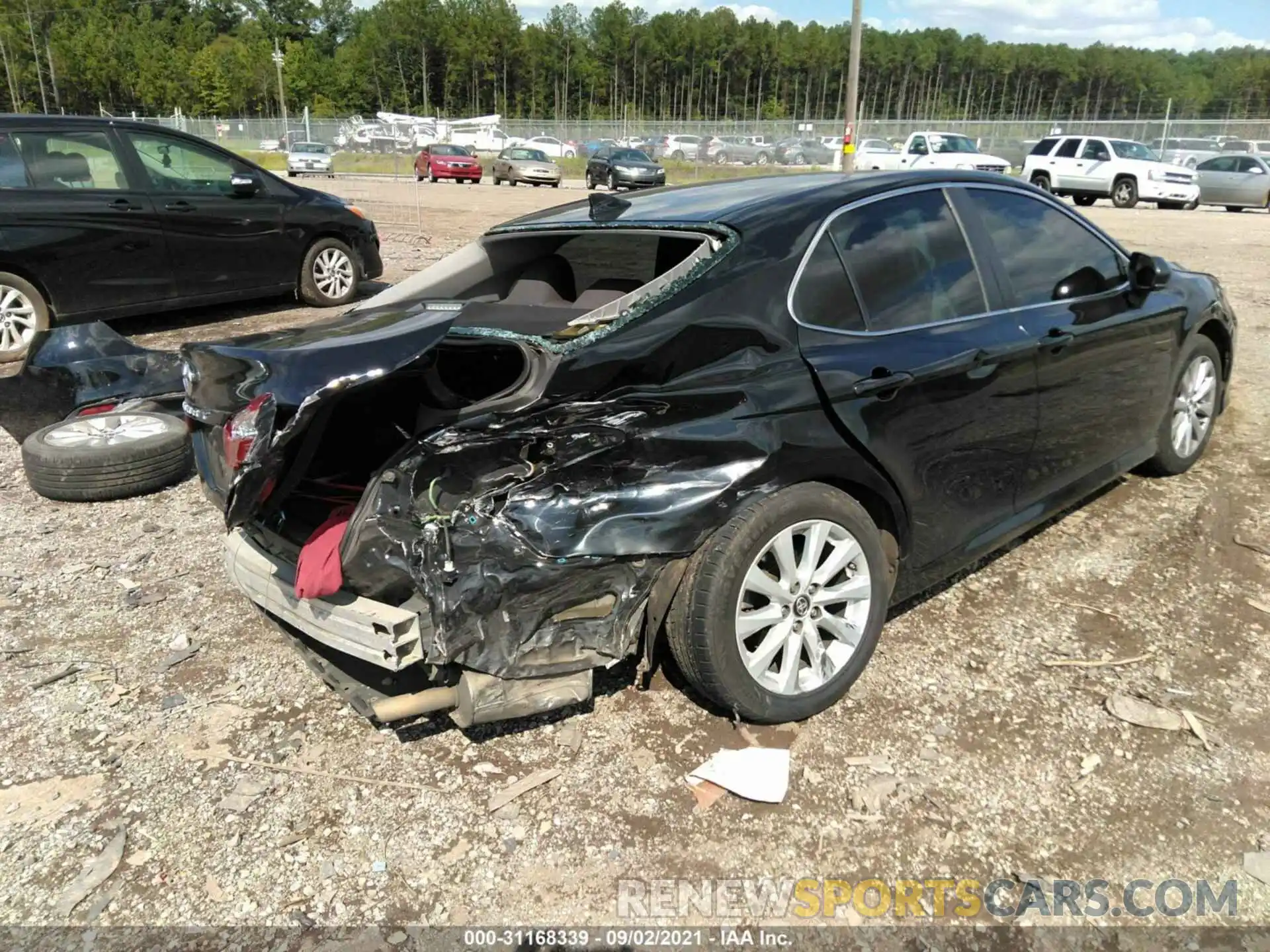 4 Photograph of a damaged car 4T1B11HK7KU213925 TOYOTA CAMRY 2019