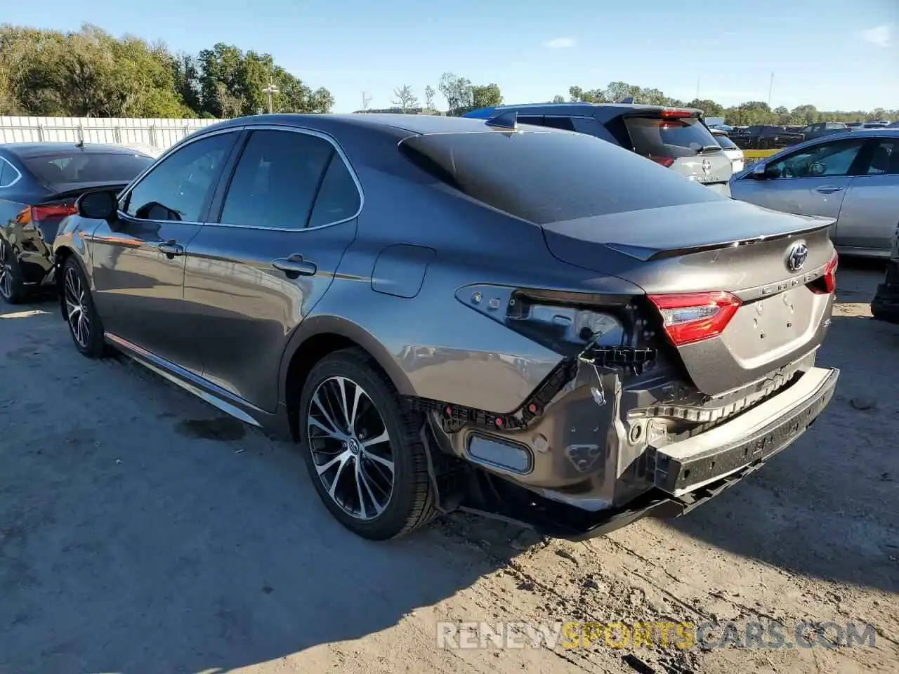 2 Photograph of a damaged car 4T1B11HK7KU214668 TOYOTA CAMRY 2019