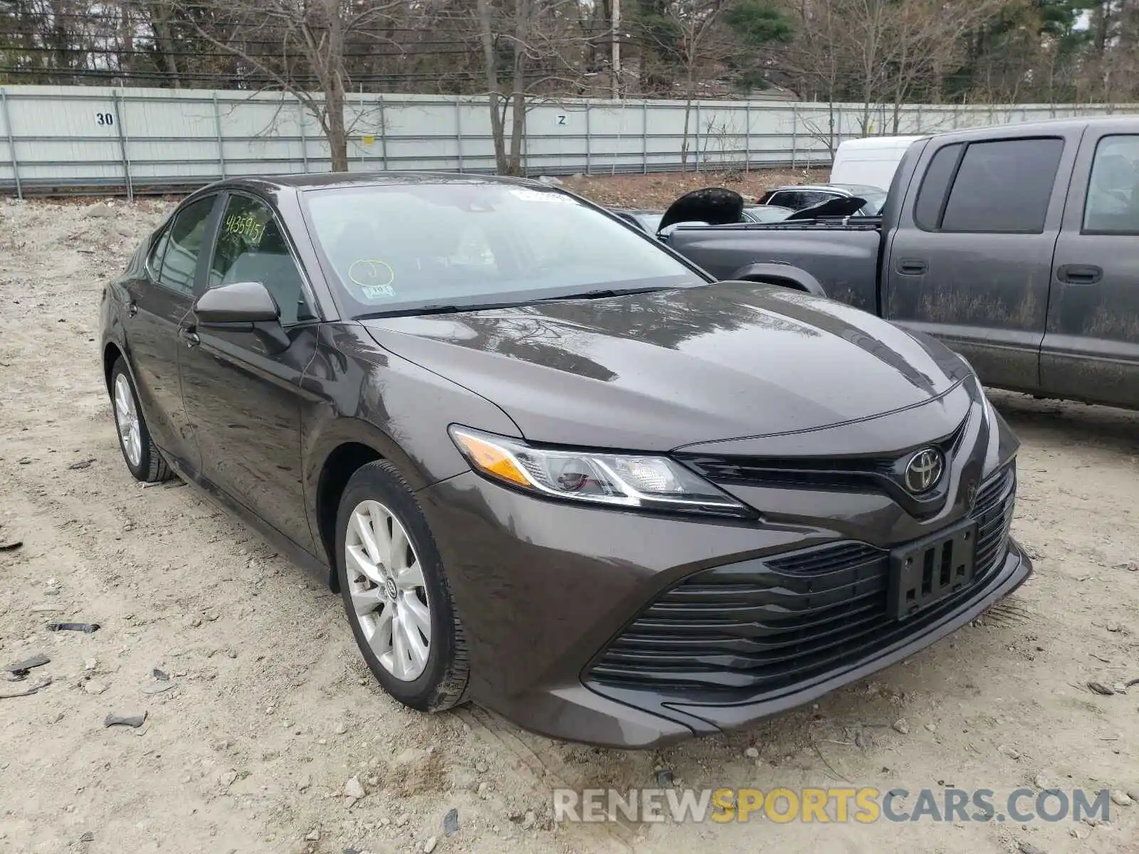 1 Photograph of a damaged car 4T1B11HK7KU215402 TOYOTA CAMRY 2019