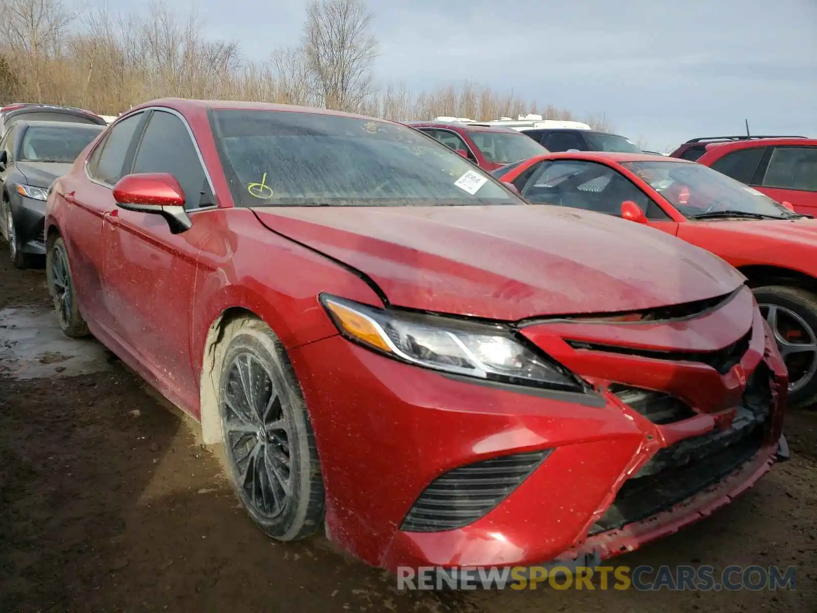 1 Photograph of a damaged car 4T1B11HK7KU216033 TOYOTA CAMRY 2019