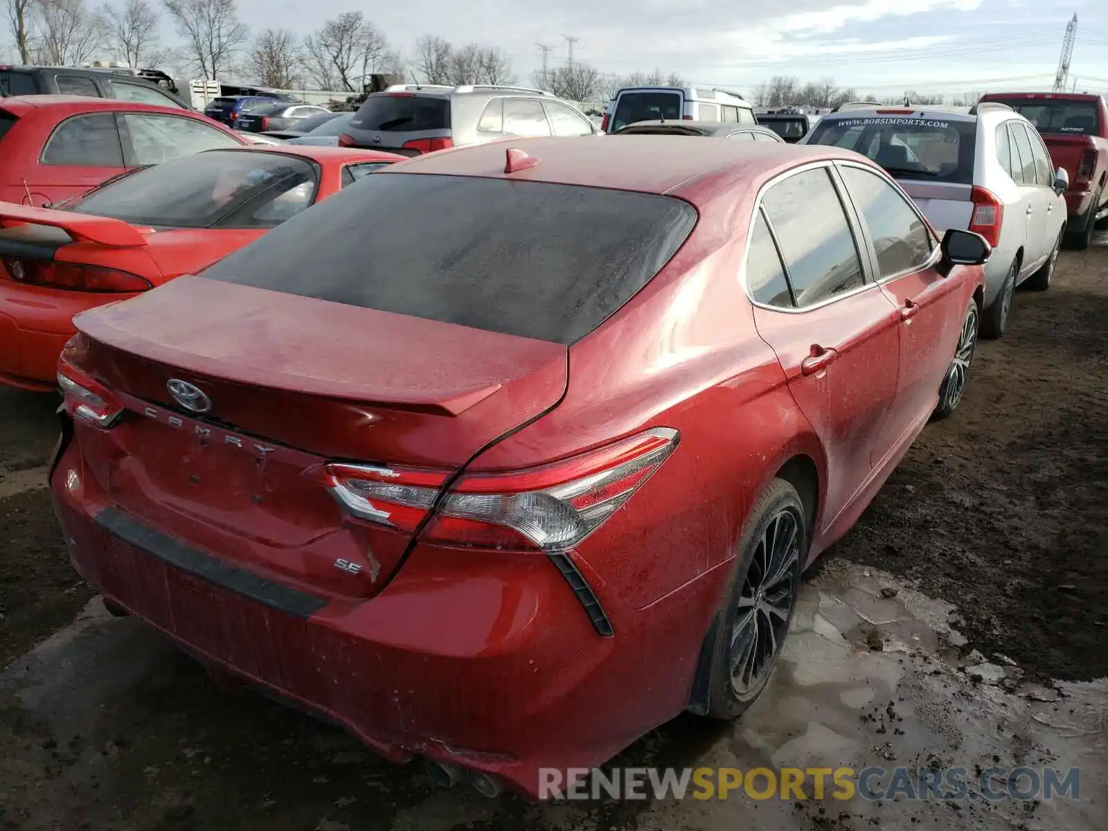 4 Photograph of a damaged car 4T1B11HK7KU216033 TOYOTA CAMRY 2019