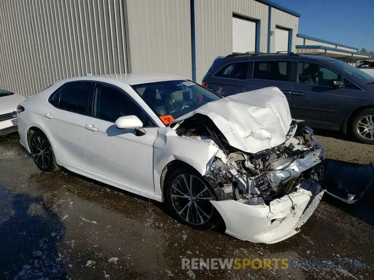 1 Photograph of a damaged car 4T1B11HK7KU216274 TOYOTA CAMRY 2019