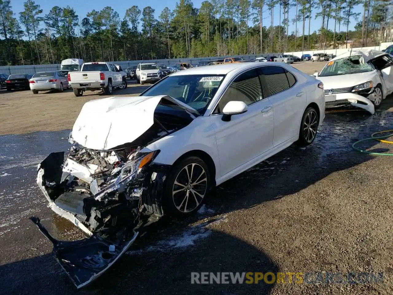 2 Photograph of a damaged car 4T1B11HK7KU216274 TOYOTA CAMRY 2019