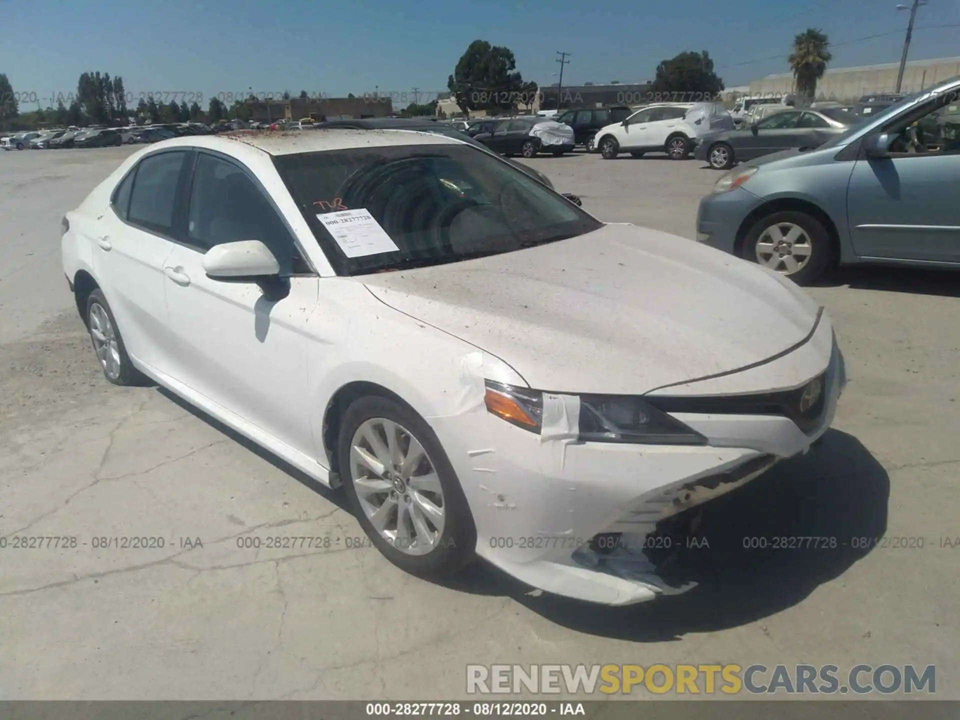 1 Photograph of a damaged car 4T1B11HK7KU216694 TOYOTA CAMRY 2019