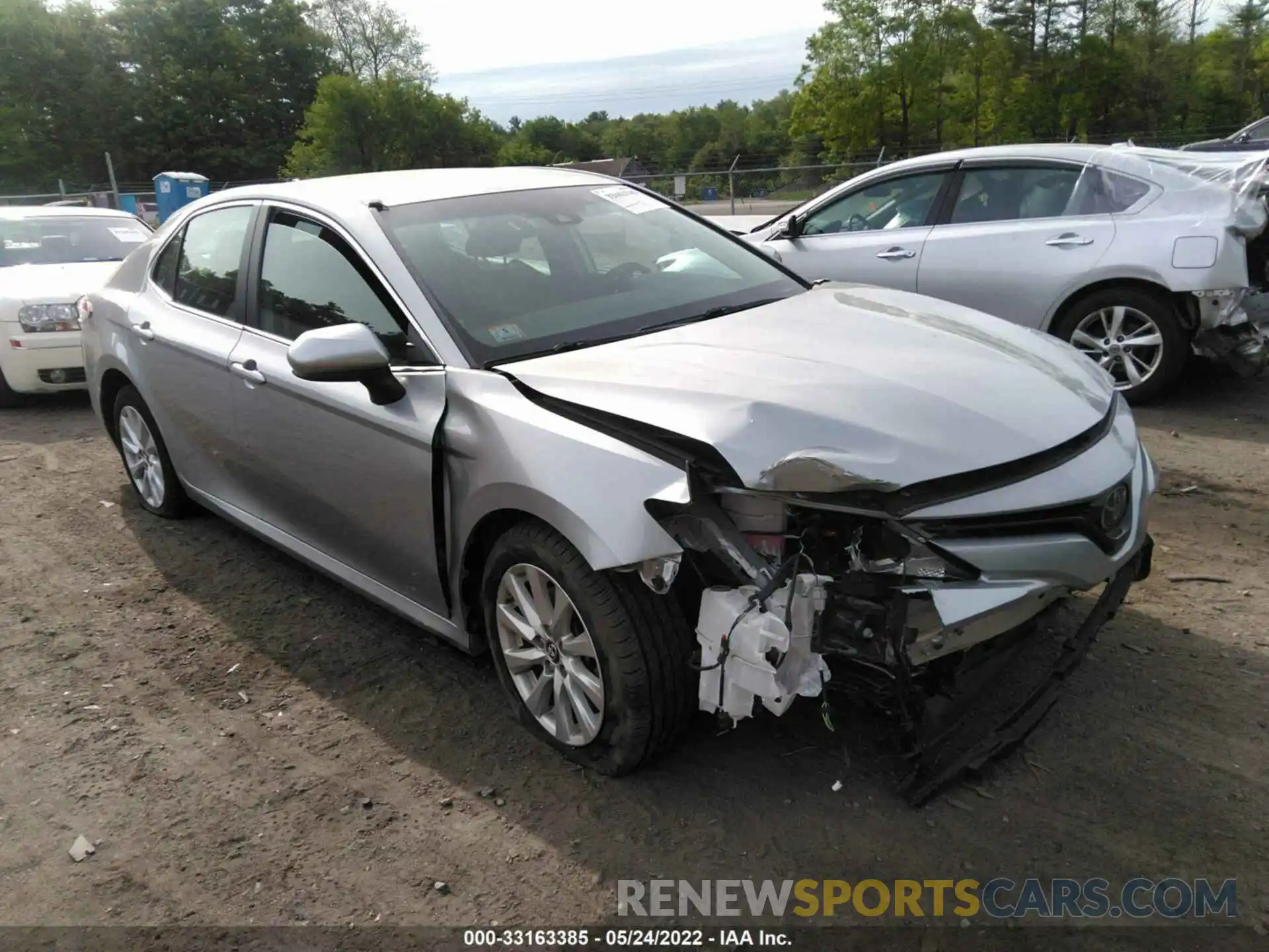 1 Photograph of a damaged car 4T1B11HK7KU224035 TOYOTA CAMRY 2019