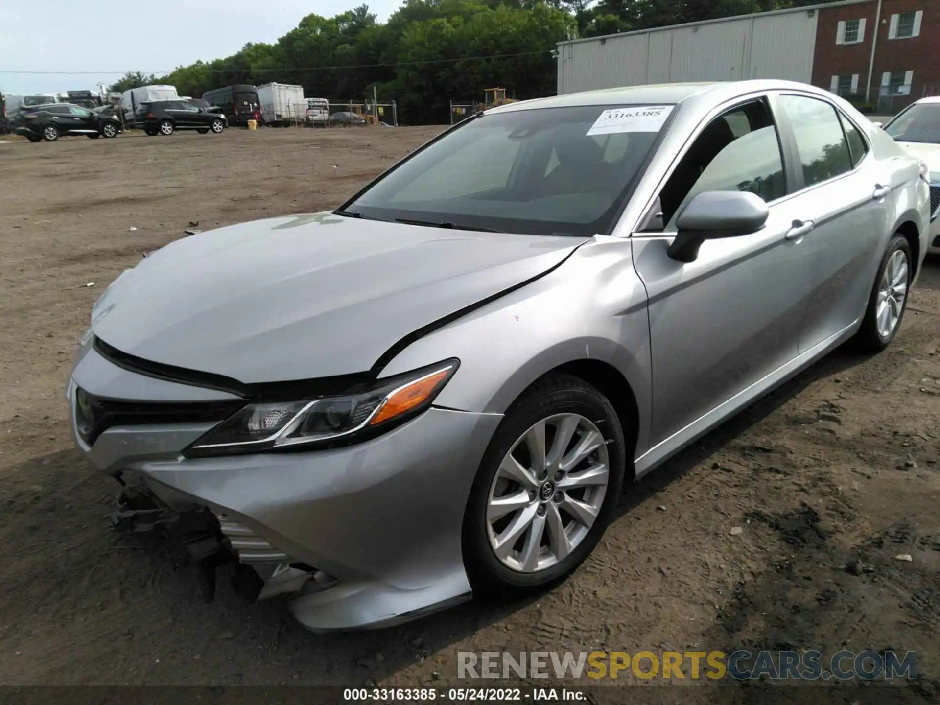 2 Photograph of a damaged car 4T1B11HK7KU224035 TOYOTA CAMRY 2019