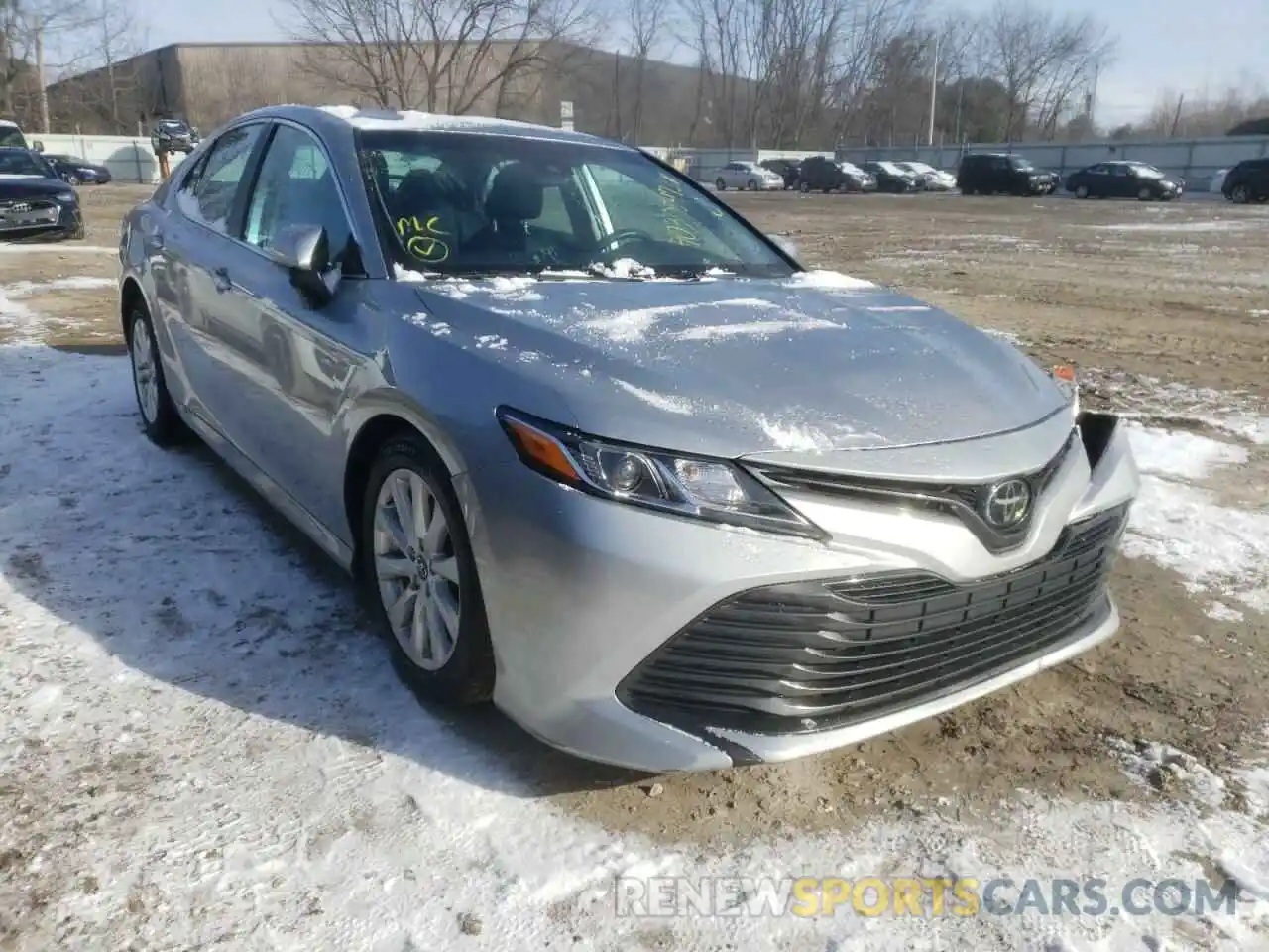 1 Photograph of a damaged car 4T1B11HK7KU226755 TOYOTA CAMRY 2019