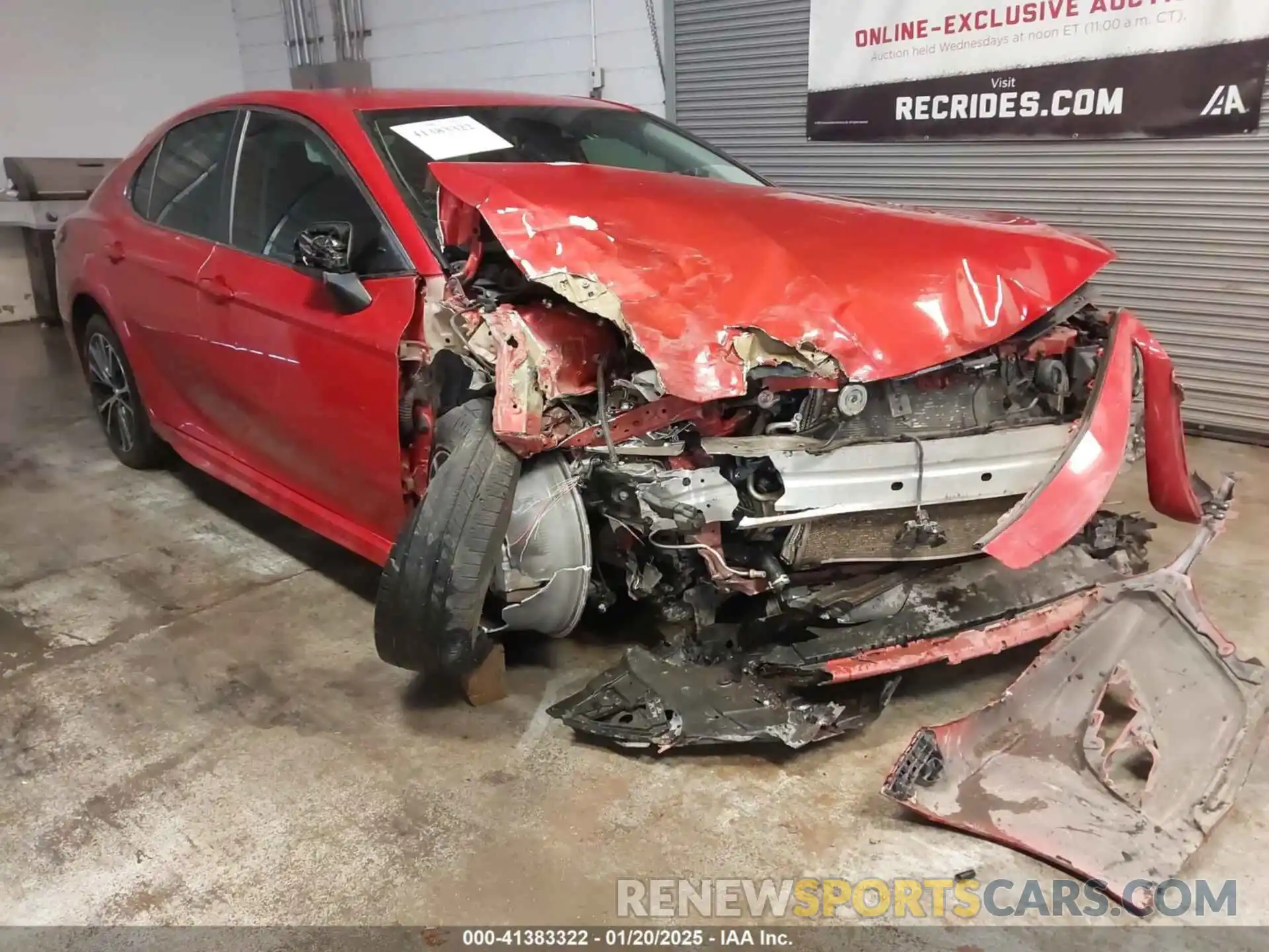 1 Photograph of a damaged car 4T1B11HK7KU226867 TOYOTA CAMRY 2019