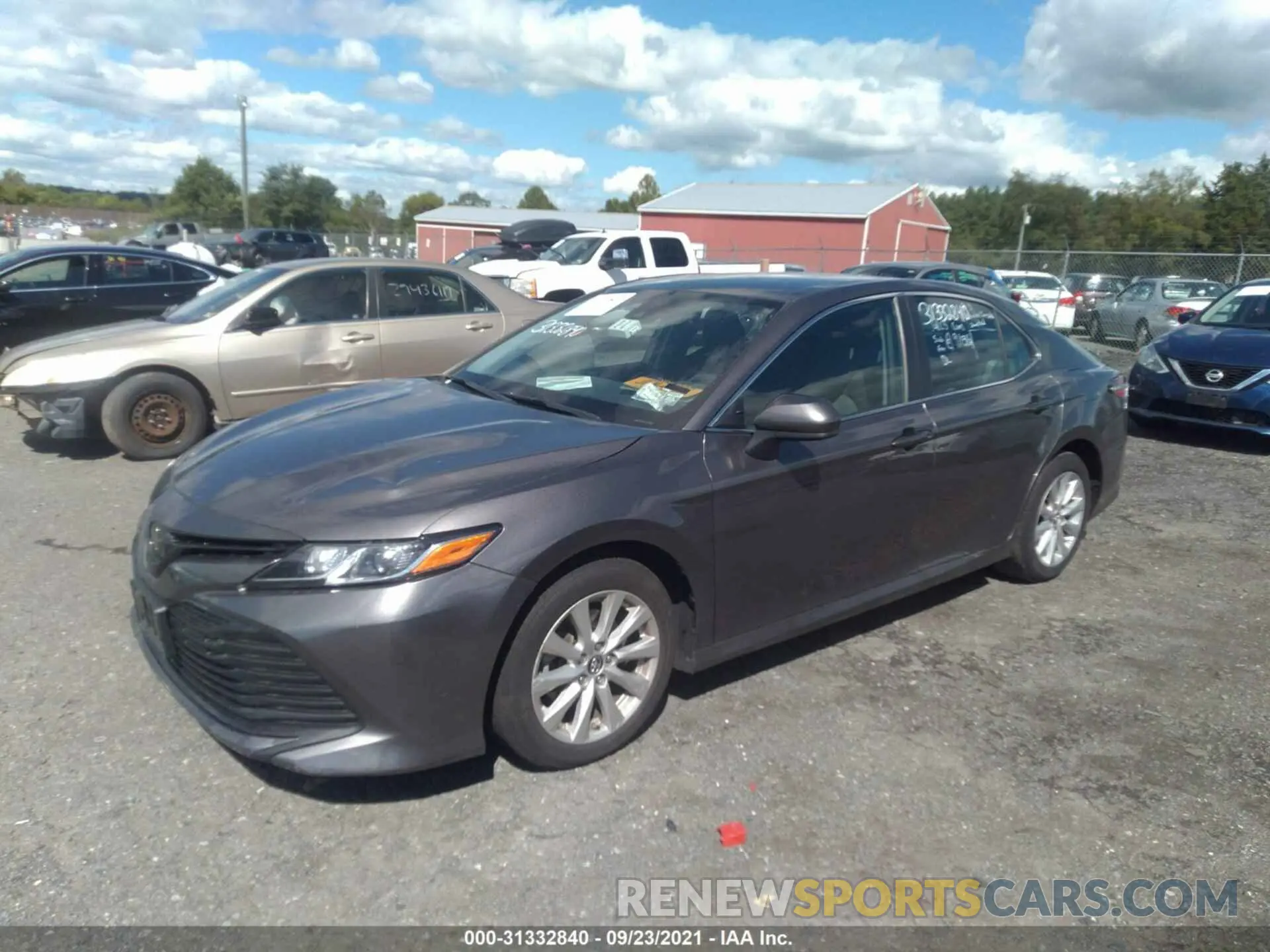 2 Photograph of a damaged car 4T1B11HK7KU227288 TOYOTA CAMRY 2019