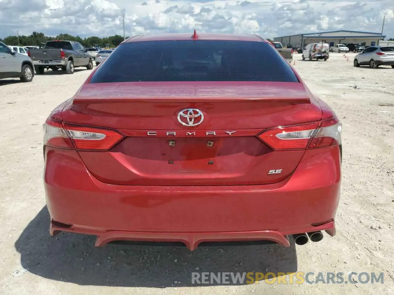 6 Photograph of a damaged car 4T1B11HK7KU228618 TOYOTA CAMRY 2019