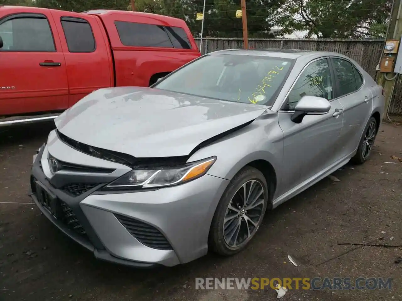 2 Photograph of a damaged car 4T1B11HK7KU231891 TOYOTA CAMRY 2019