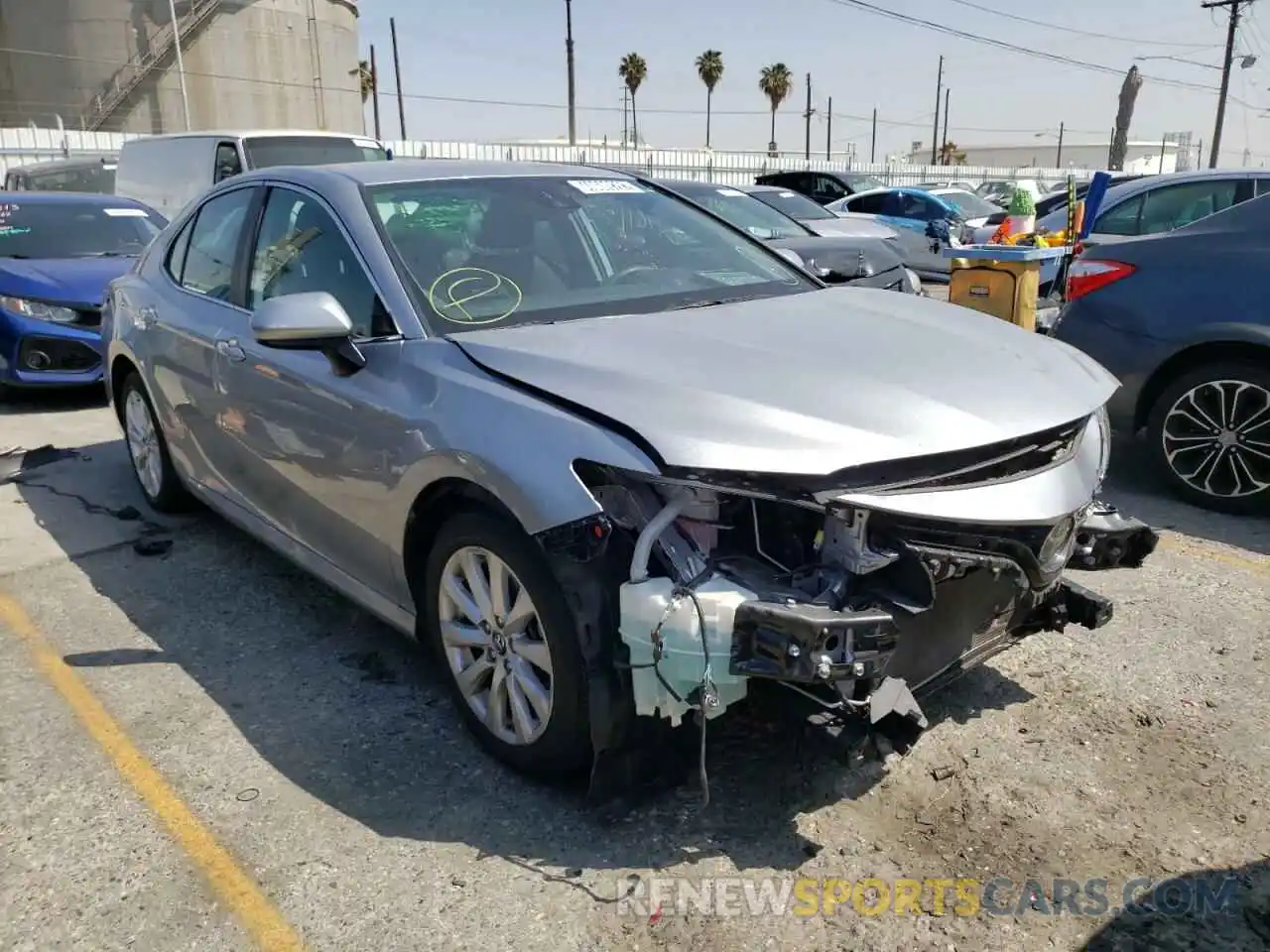 1 Photograph of a damaged car 4T1B11HK7KU232264 TOYOTA CAMRY 2019