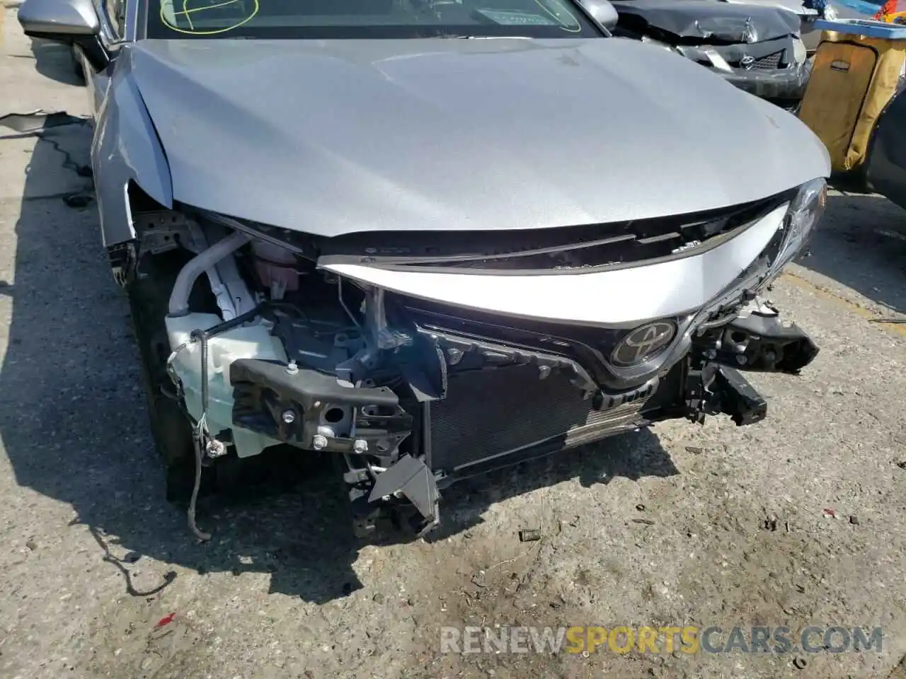 9 Photograph of a damaged car 4T1B11HK7KU232264 TOYOTA CAMRY 2019